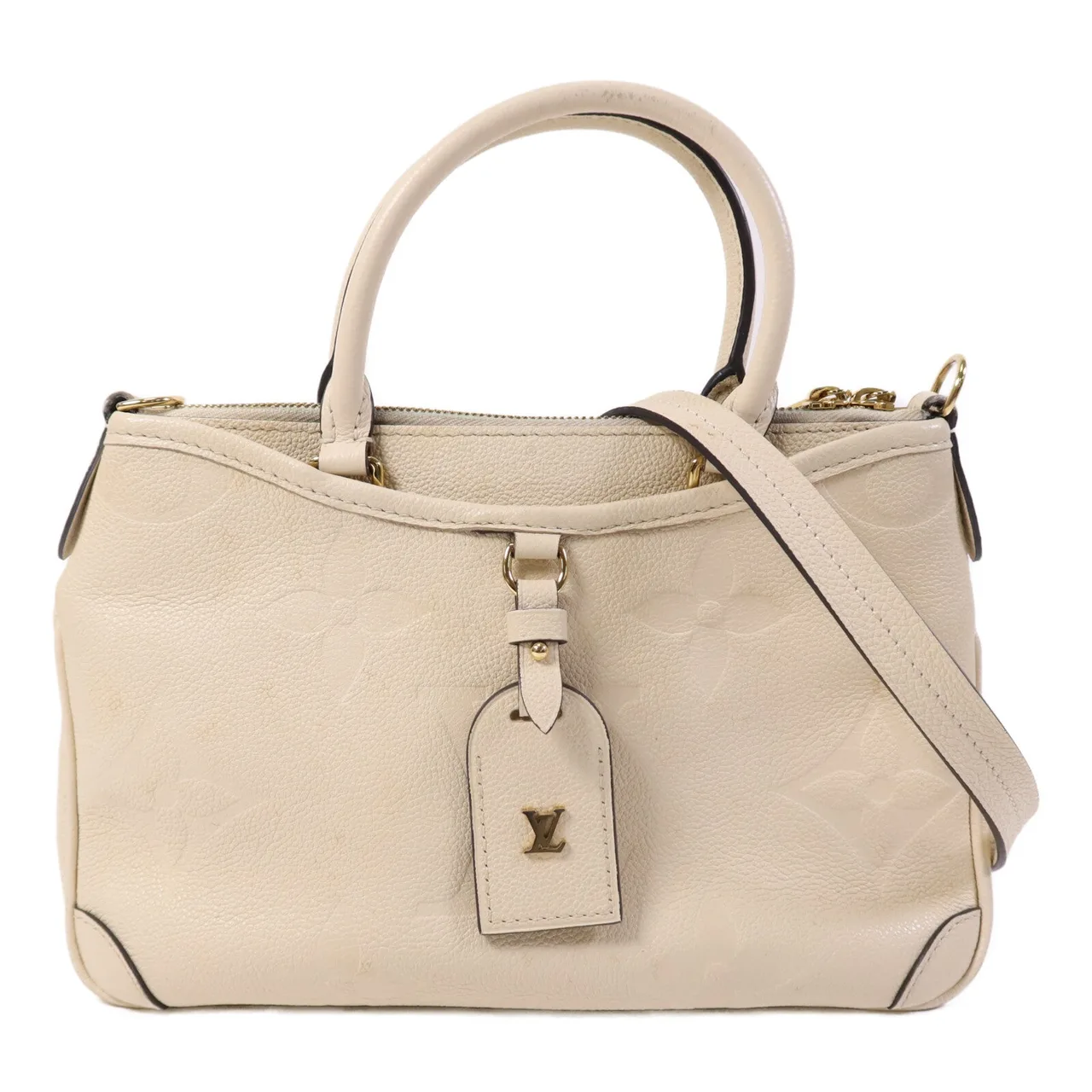 LOUIS VUITTON M46503 兩用包 牛皮 米色 / Cream