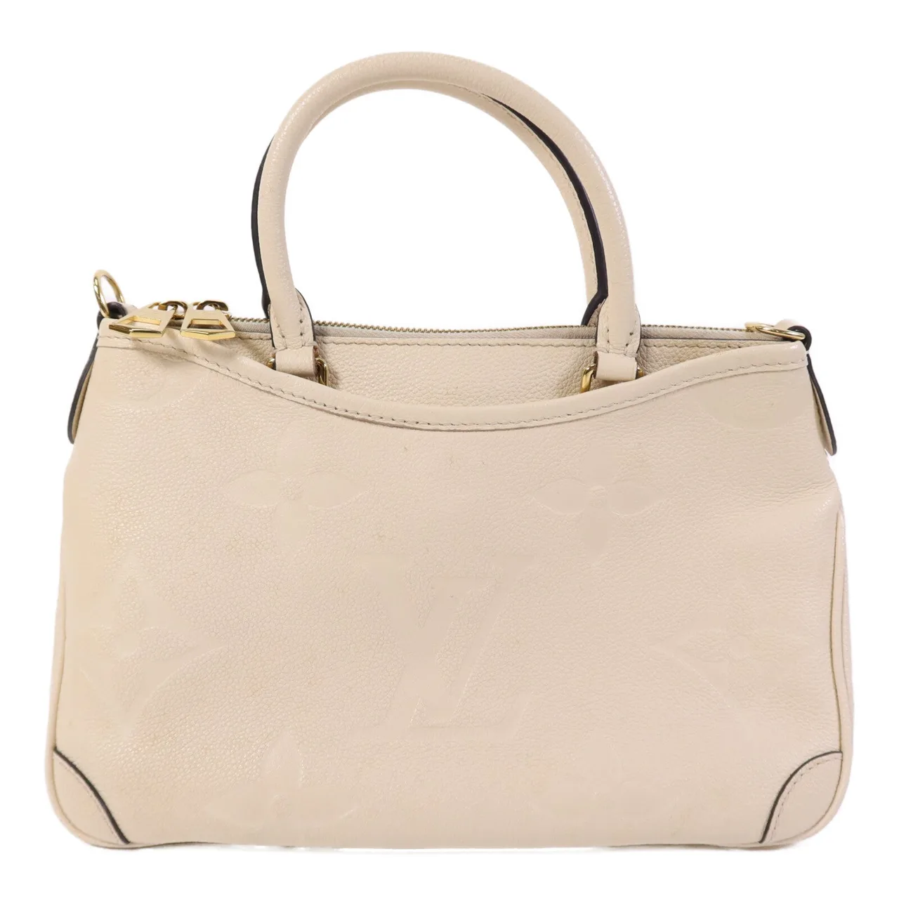 LOUIS VUITTON M46503 2-Way Bag Calfskin 米色 / Cream Calfskin Rank B - Thumbnail 2