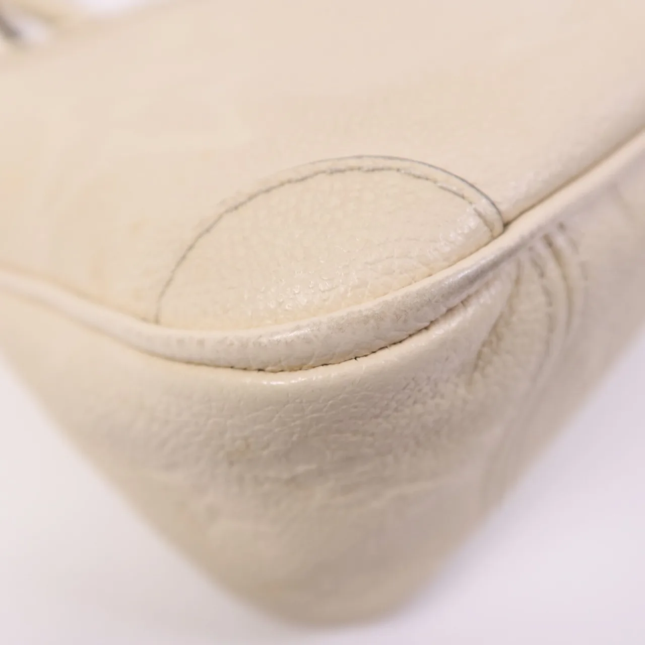 LOUIS VUITTON M46503 2-Way Bag Calfskin 米色 / Cream Calfskin Rank B - Thumbnail 13