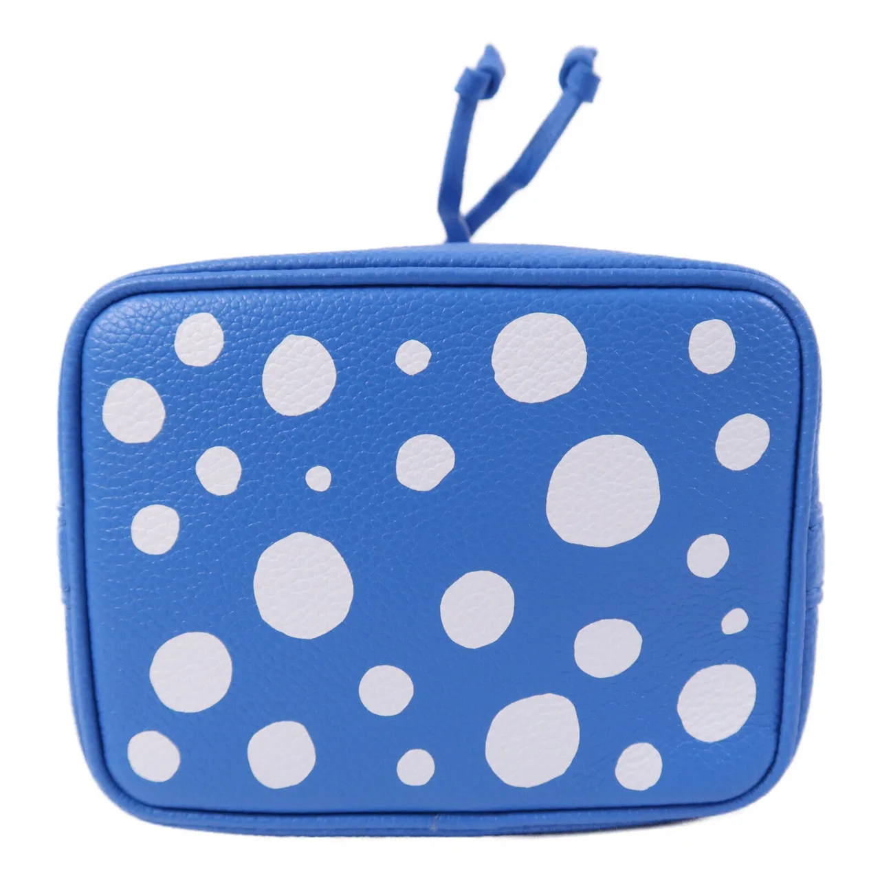 LOUIS VUITTON Nano Noe M81985 2-Way Bag Calfskin 白色 / 藍色 / Blue/White Calfskin Like New - Thumbnail 4