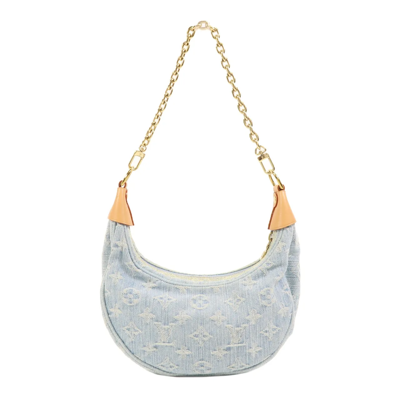 LOUIS VUITTON Loop M24846 兩用包 denim 藍色 / Sky Blue denim 中古品A - 縮圖 2