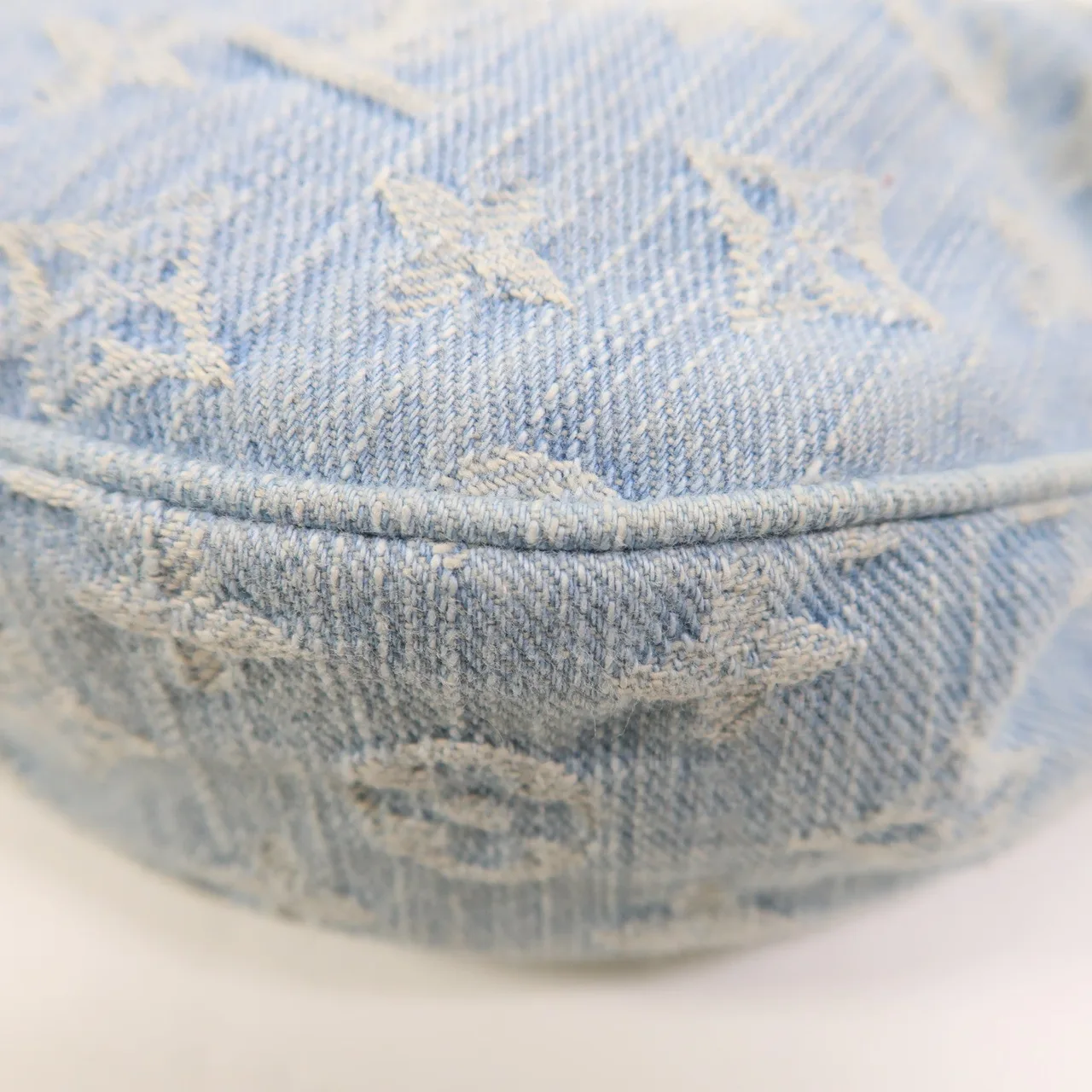 LOUIS VUITTON Loop M24846 兩用包 denim 藍色 / Sky Blue denim 中古品A - 縮圖 11