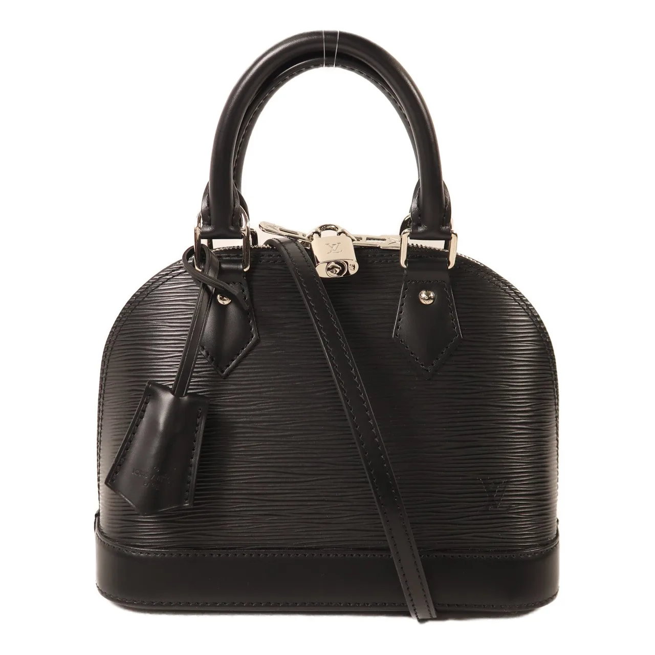 LOUIS VUITTON Alma M40862 兩用包 牛皮 黑色