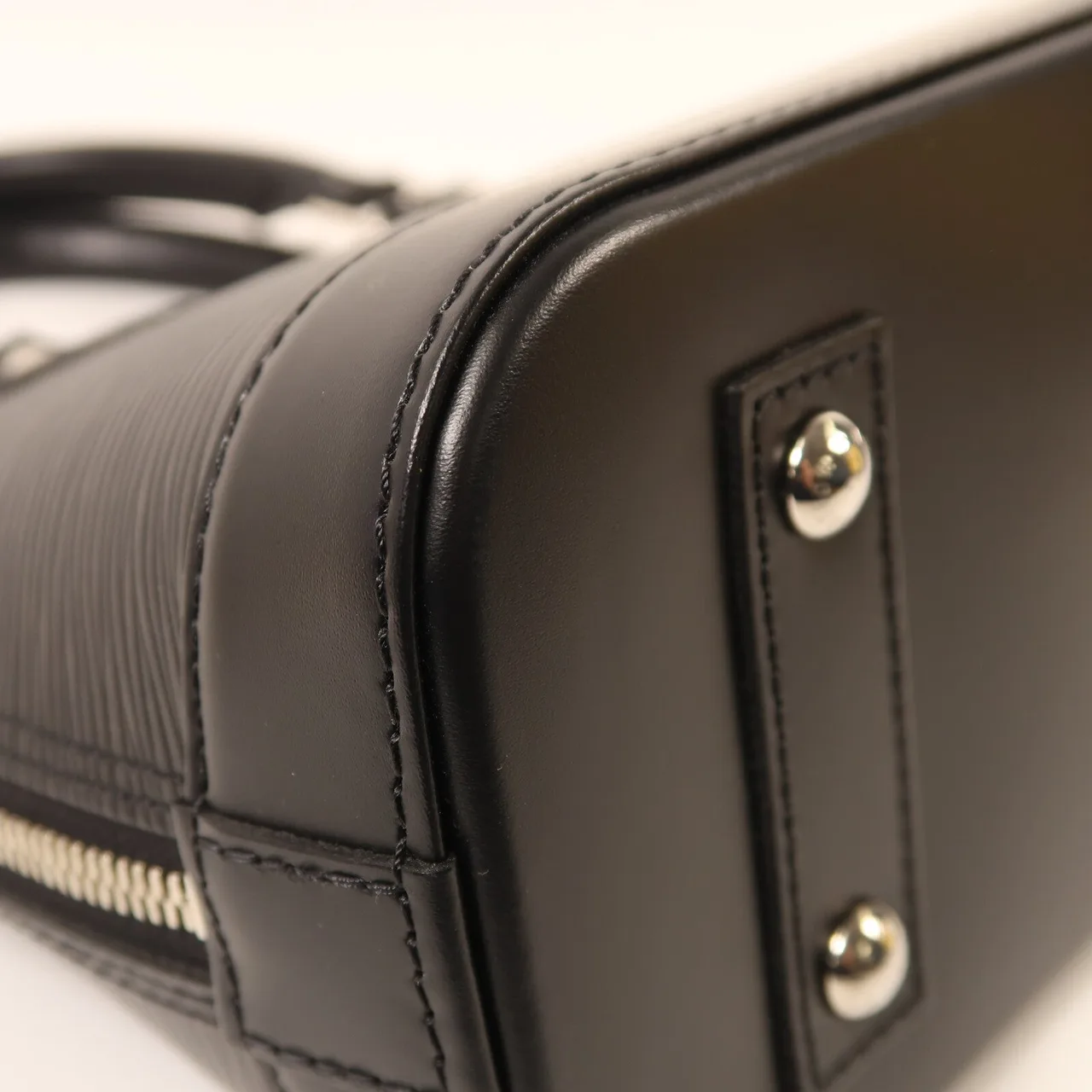 LOUIS VUITTON Alma M40862 2-Way Bag Calfskin 黑色 Calfskin Like New - Thumbnail 10