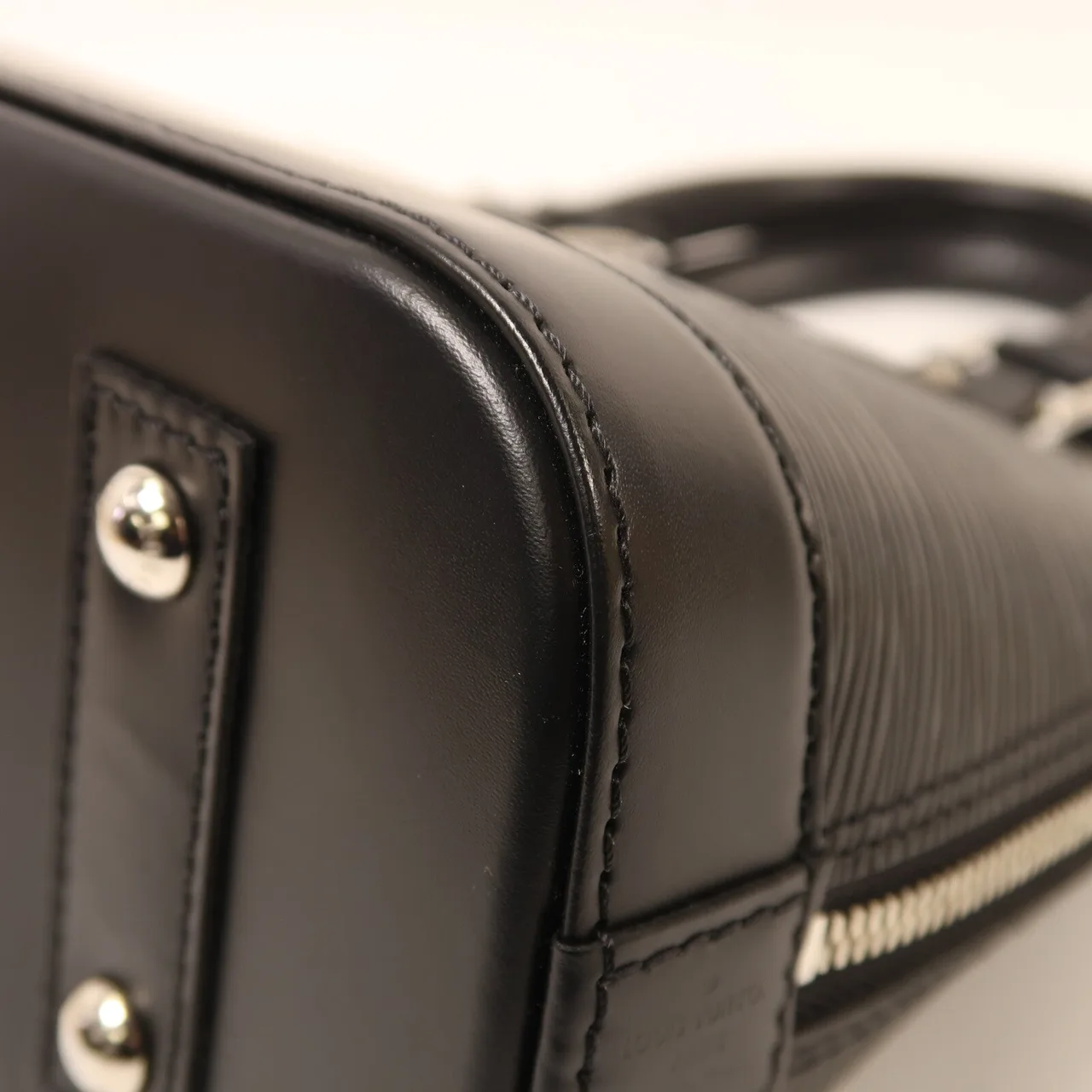 LOUIS VUITTON Alma M40862 2-Way Bag Calfskin 黑色 Calfskin Like New - Thumbnail 11