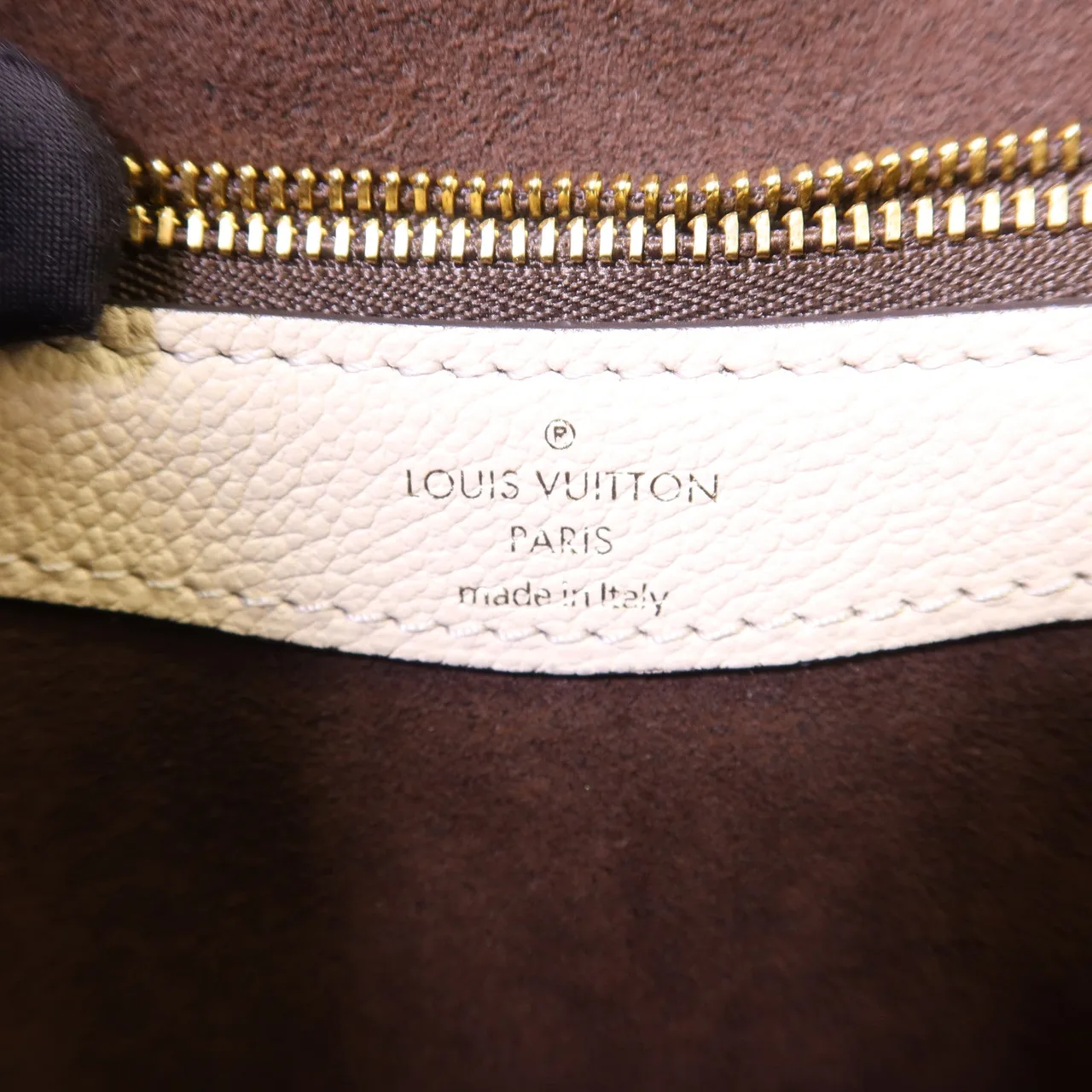 LOUIS VUITTON Diane M46388 2-Way Bag Calfskin 米色 Calfskin Rank A - Thumbnail 7