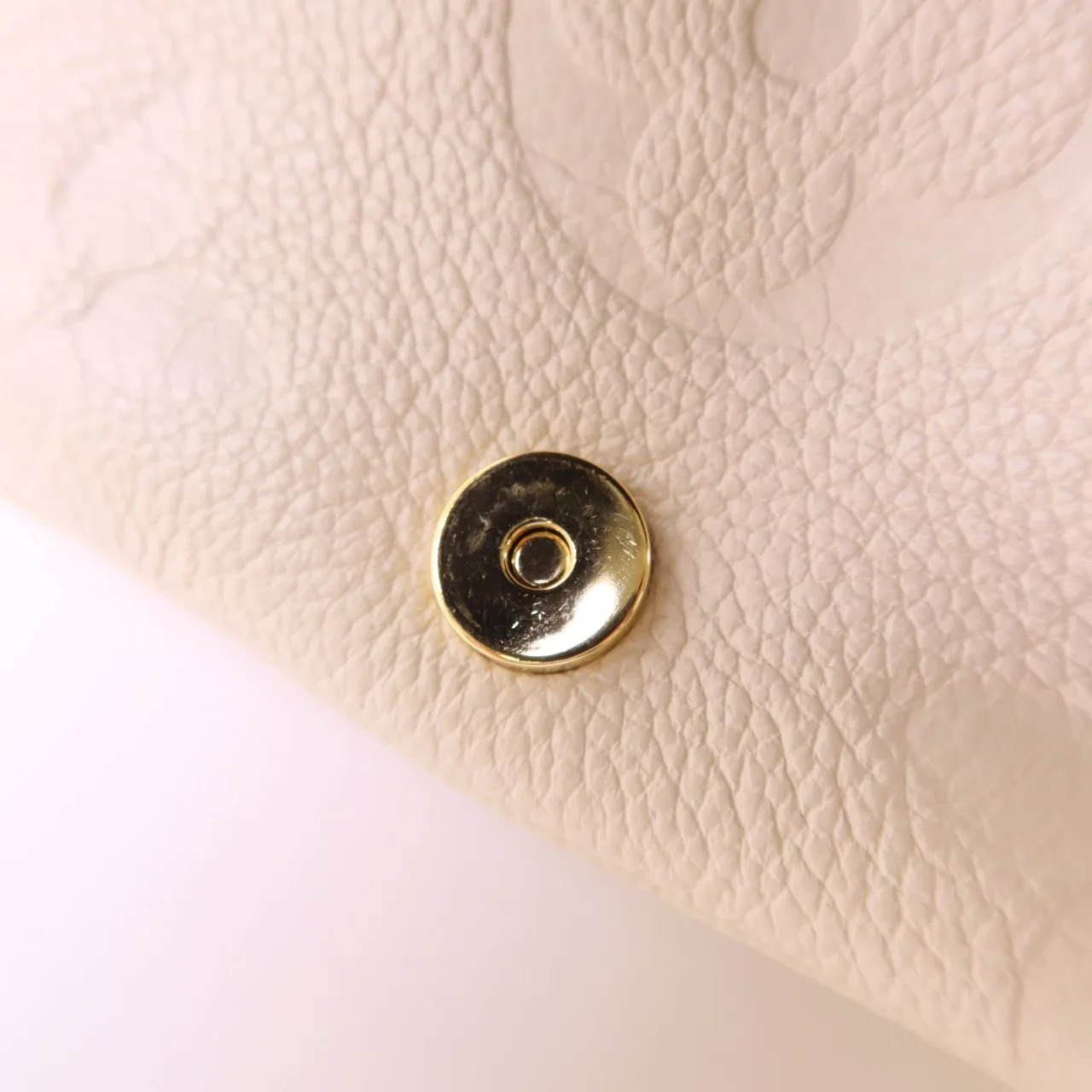 LOUIS VUITTON Diane M46388 2-Way Bag Calfskin 米色 Calfskin Rank A - Thumbnail 10