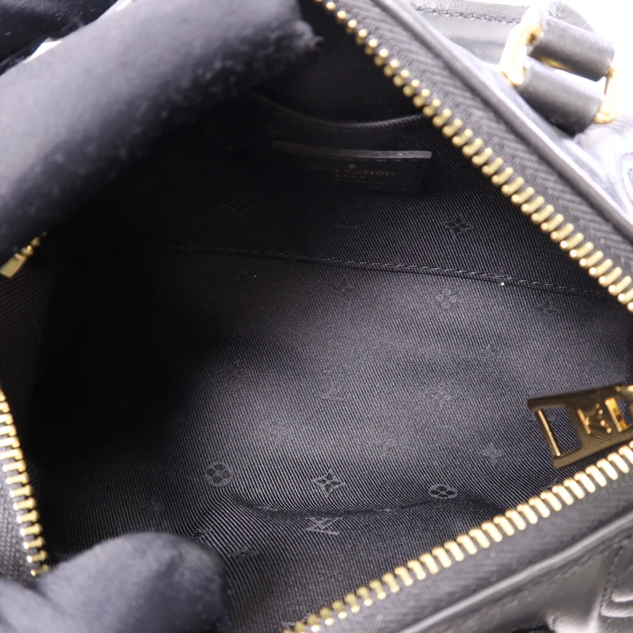 LOUIS VUITTON Papillon M59800 2-Way Bag Leather 黑色 / Black Leather Rank A - Thumbnail 5