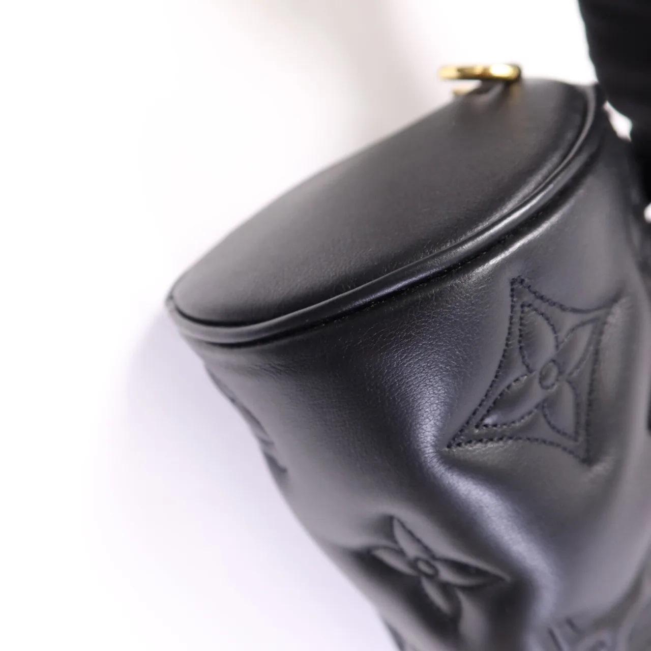 LOUIS VUITTON Papillon M59800 2-Way Bag Leather 黑色 / Black Leather Rank A - Thumbnail 11