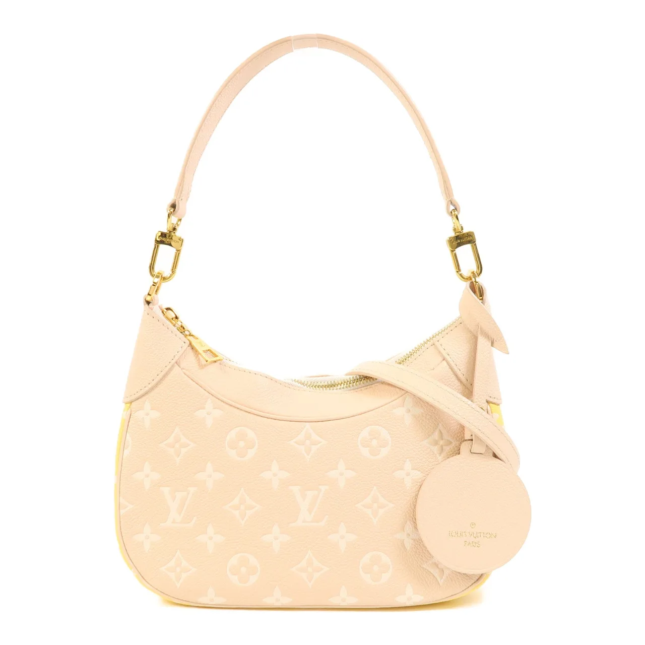 LOUIS VUITTON Bagatelle M46113 兩用包 牛皮 粉色 / 黃色 / BE/PK/Creme/Jaune
