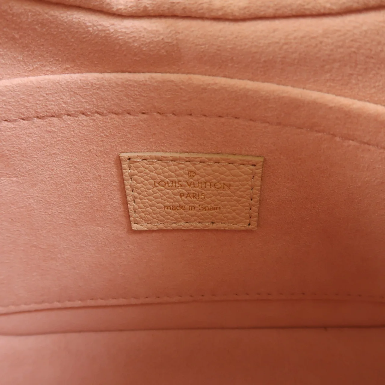 LOUIS VUITTON Bagatelle M46113 2-Way Bag Calfskin 粉色 / 黃色 / BE/PK/Creme/Jaune Calfskin Rank A - Thumbnail 6