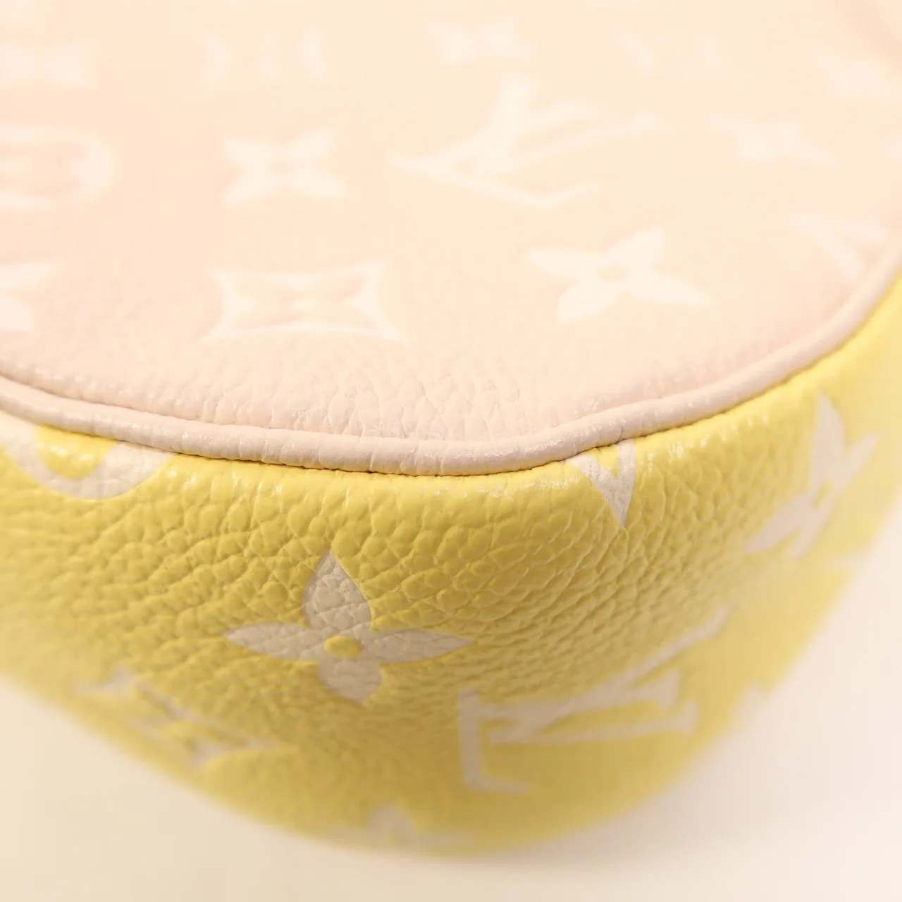 LOUIS VUITTON Bagatelle M46113 2-Way Bag Calfskin 粉色 / 黃色 / BE/PK/Creme/Jaune Calfskin Rank A - Thumbnail 10