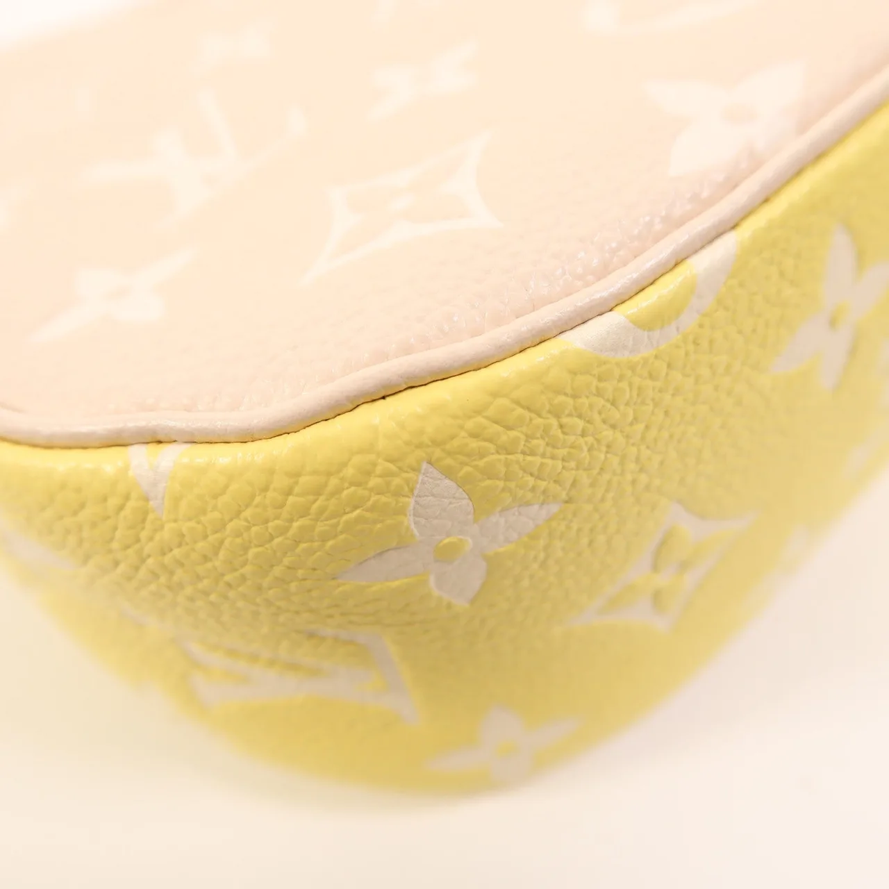 LOUIS VUITTON Bagatelle M46113 2-Way Bag Calfskin 粉色 / 黃色 / BE/PK/Creme/Jaune Calfskin Rank A - Thumbnail 11