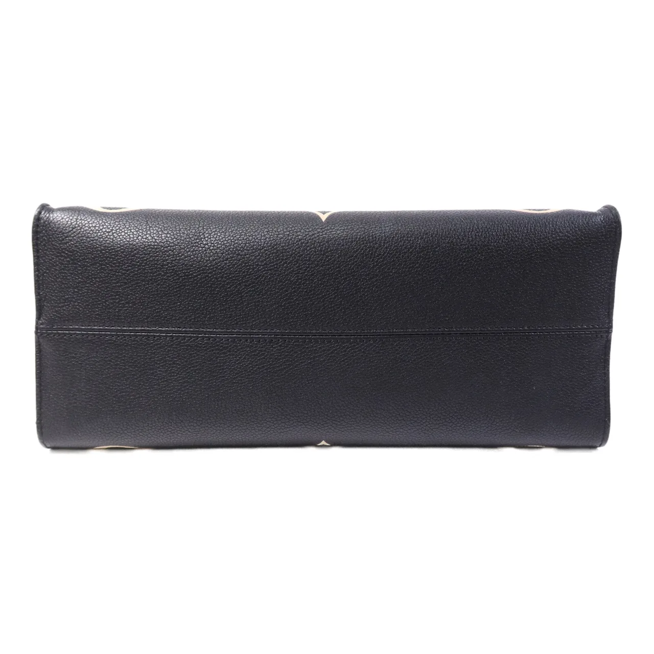 LOUIS VUITTON OnTheGo M45495 2-Way Bag Calfskin 黑色 / 米色 / Black/Beige Calfskin Rank A - Thumbnail 4