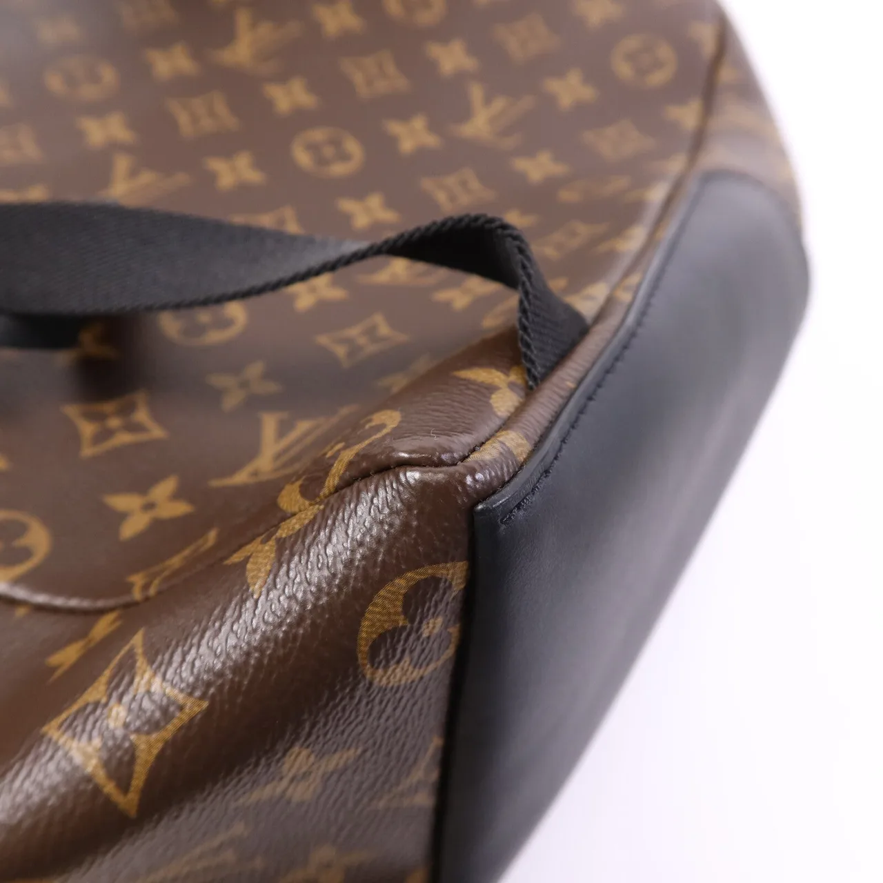 LOUIS VUITTON M46684 Backpack Coated Canvas 棕色 / 黑色 / Brown/Black Coated Canvas Rank A - Thumbnail 12