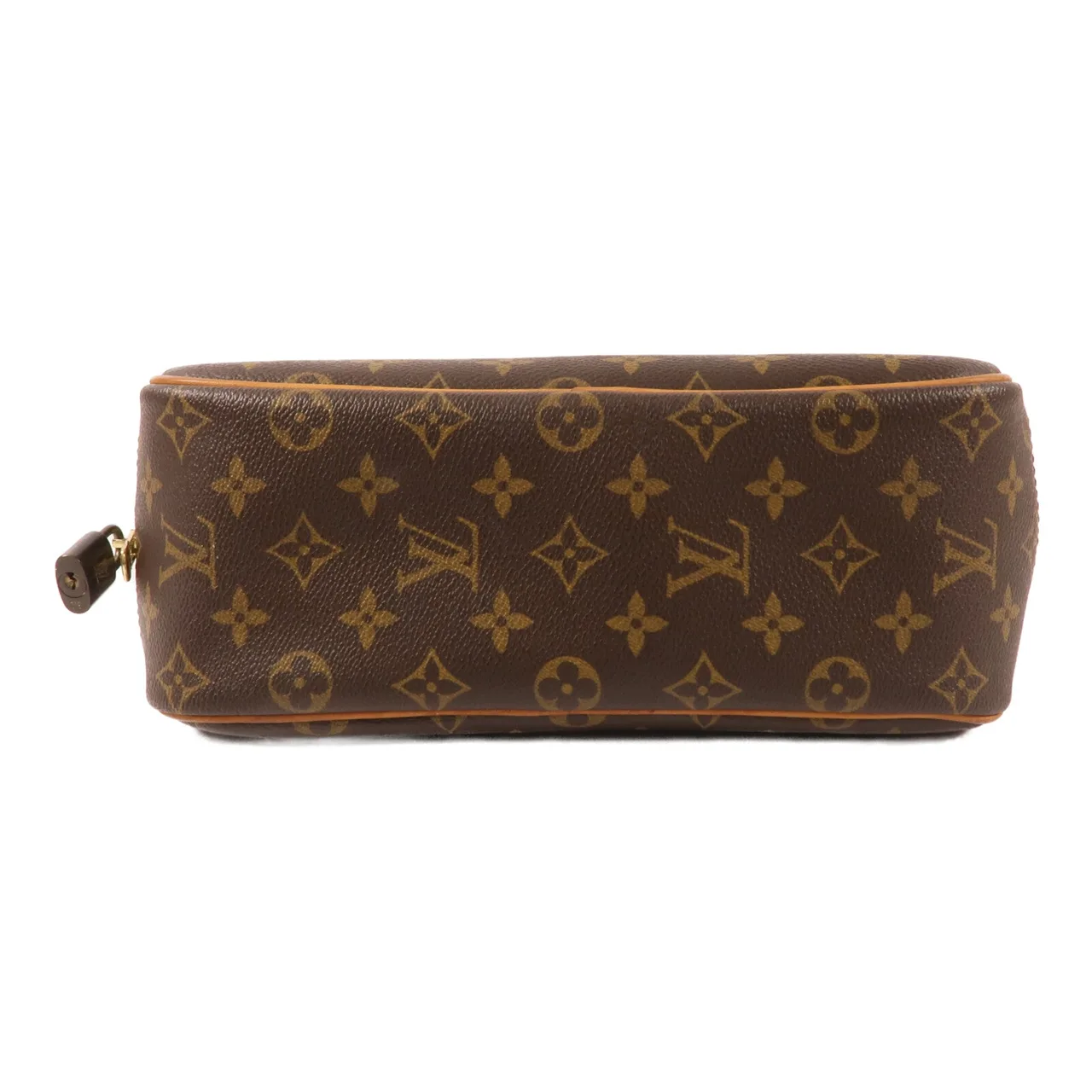 LOUIS VUITTON Trouville M42228 Handbag Coated Canvas 棕色 Coated Canvas Rank B - Thumbnail 4