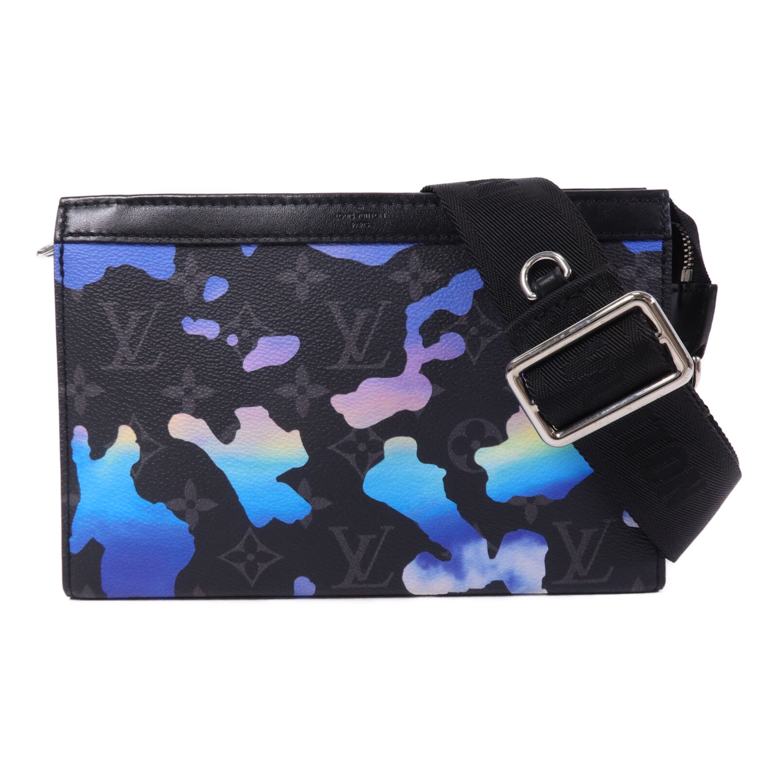 LOUIS VUITTON Gaston M81753 Shoulder Bag Coated Canvas