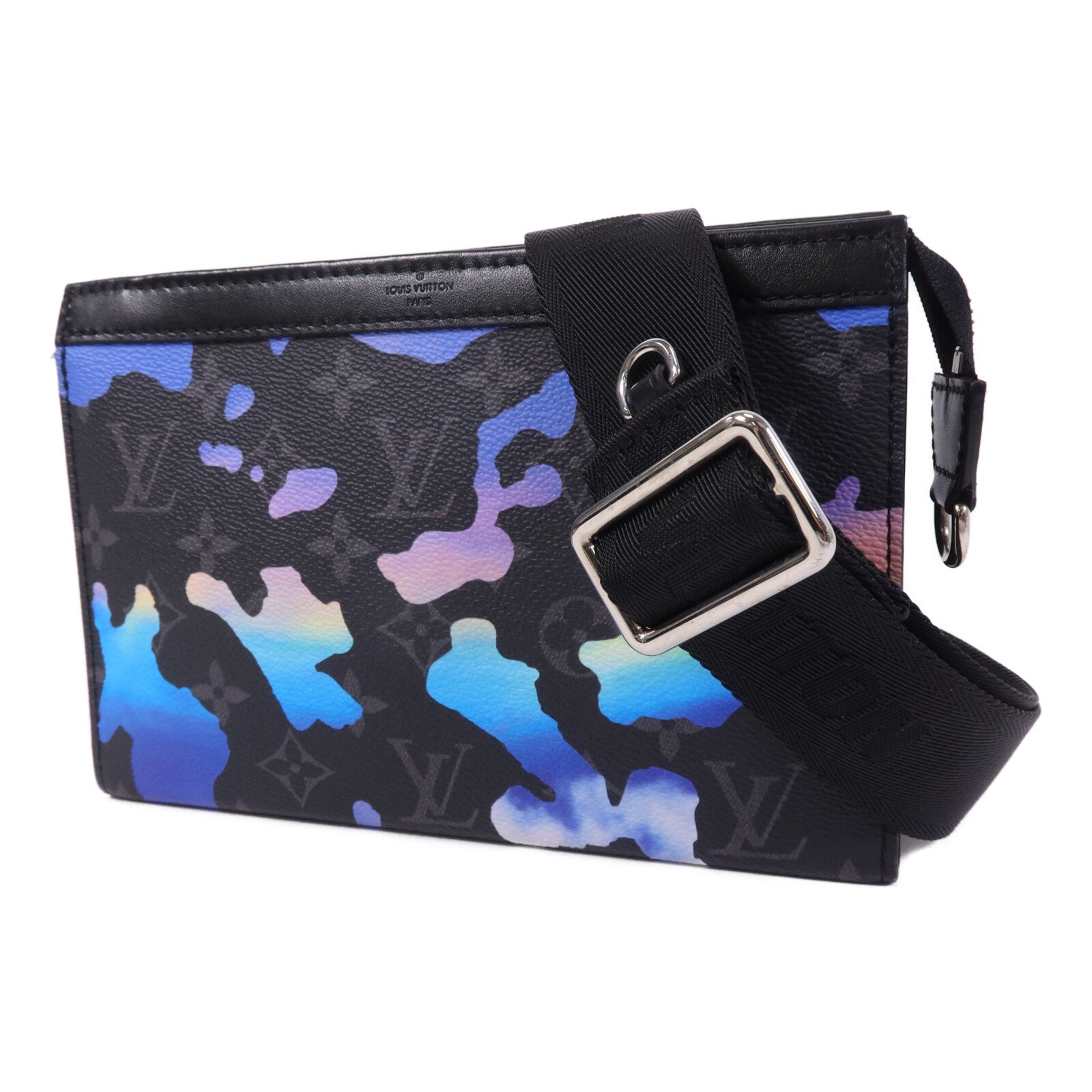 LOUIS VUITTON Gaston M81753 Shoulder Bag Coated Canvas 3