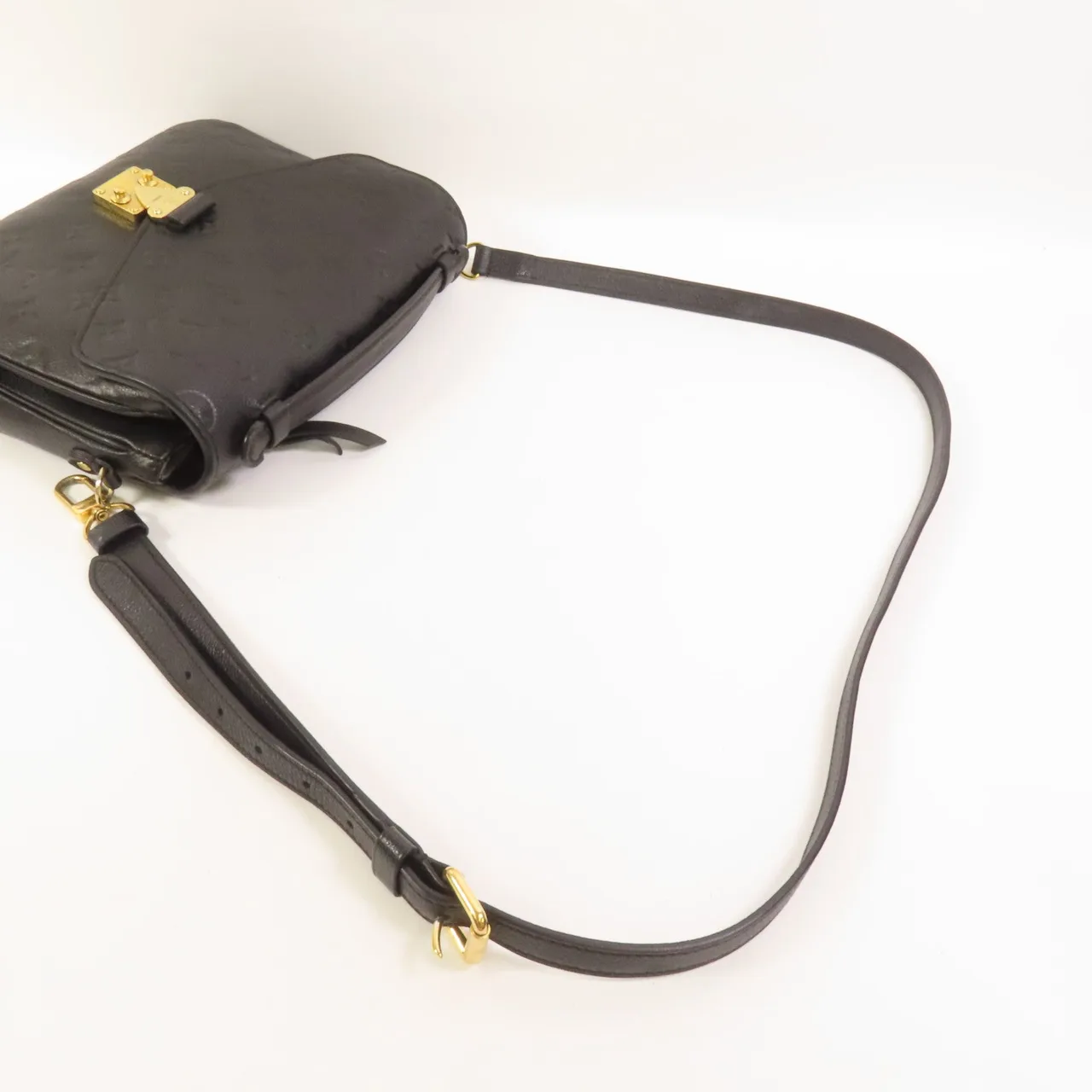 LOUIS VUITTON Pochette Metis M41487 2-Way Bag Calfskin 黑色 / Black Calfskin Rank A - Thumbnail 5