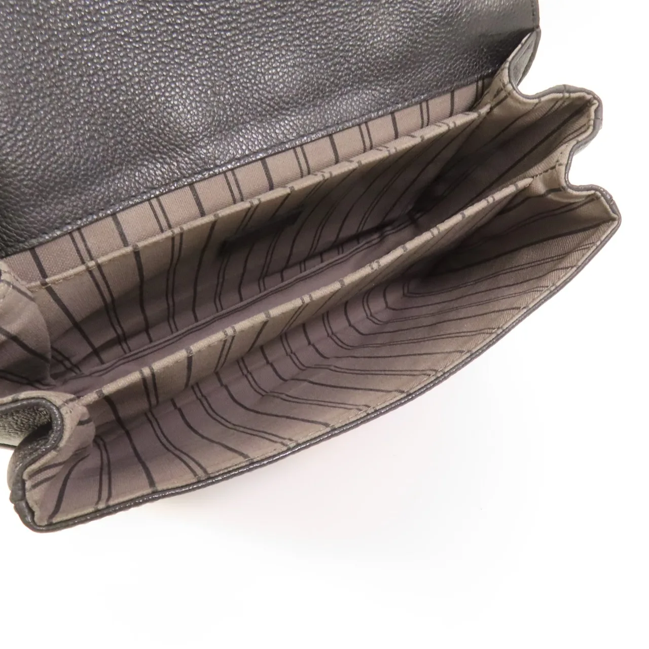 LOUIS VUITTON Pochette Metis M41487 2-Way Bag Calfskin 黑色 / Black Calfskin Rank A - Thumbnail 8