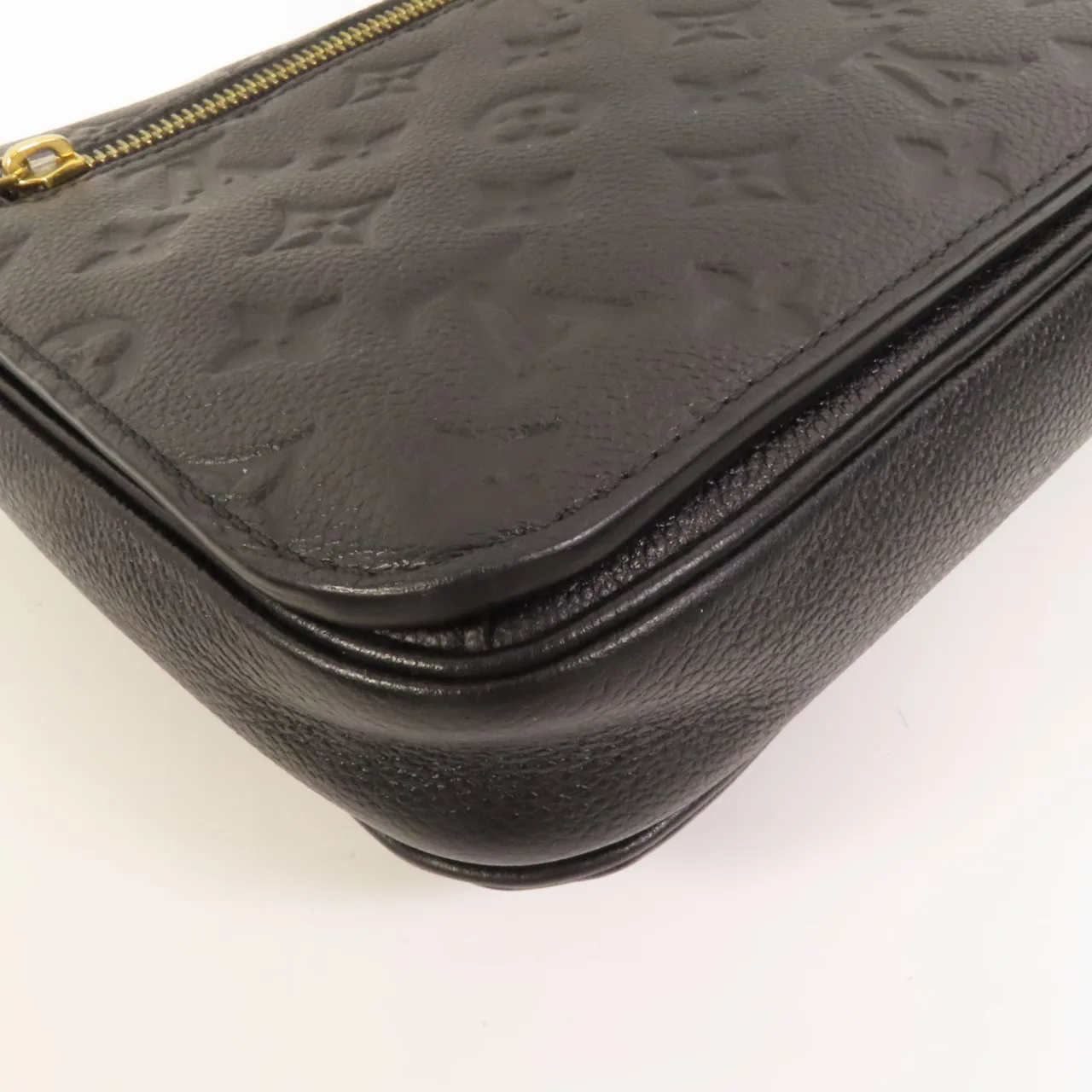 LOUIS VUITTON Pochette Metis M41487 2-Way Bag Calfskin 黑色 / Black Calfskin Rank A - Thumbnail 13