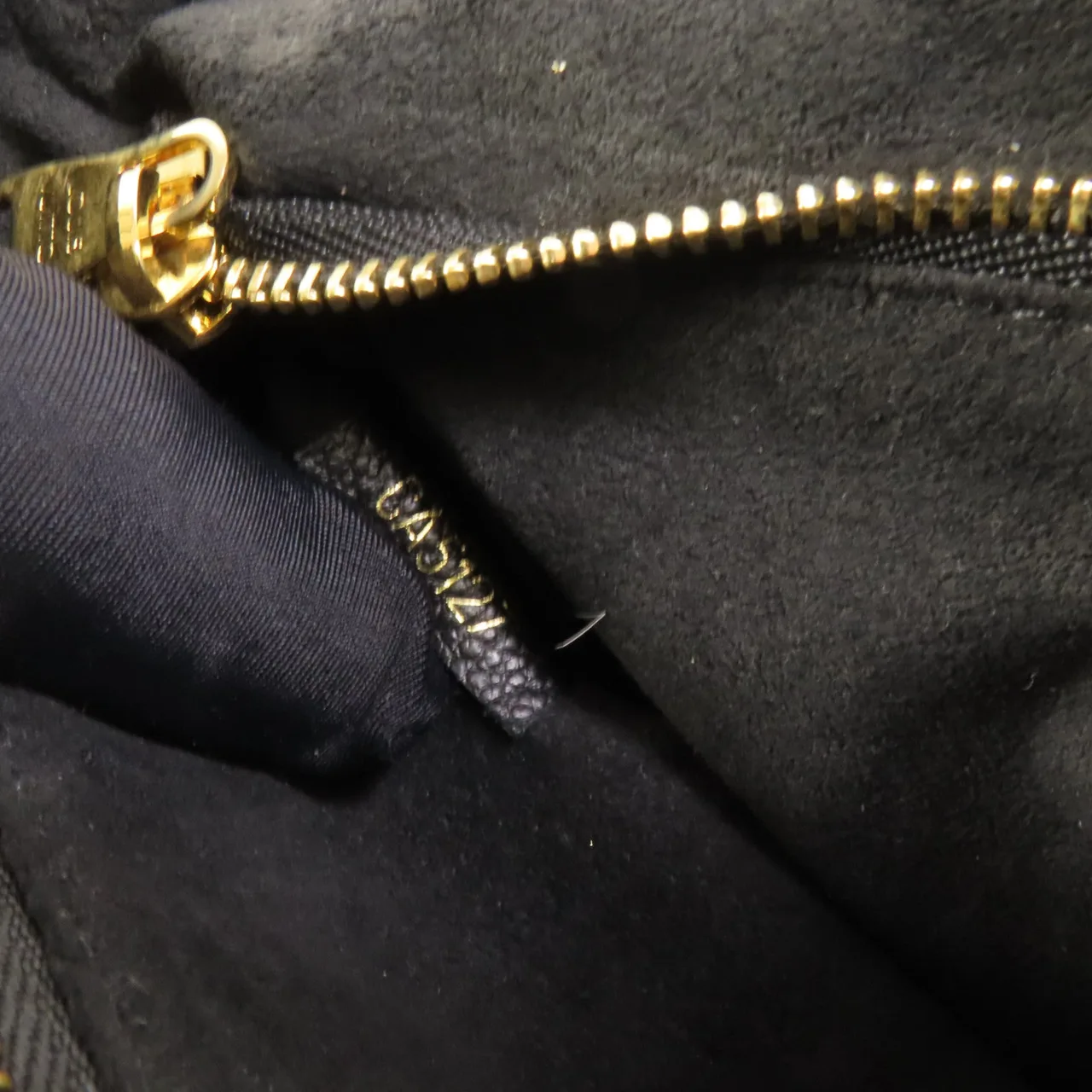 LOUIS VUITTON Saint Placide M43714 肩背包 塗層帆布 棕色 / Black/Brown 塗層帆布 中古品A - 縮圖 11