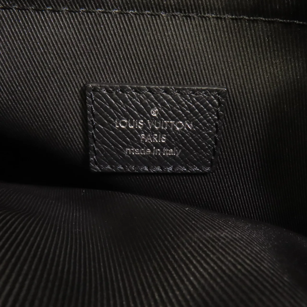 LOUIS VUITTON Outdoor Messenger M30233 Shoulder Bag Coated Canvas 黑色 / Black Coated Canvas Rank A - Thumbnail 9