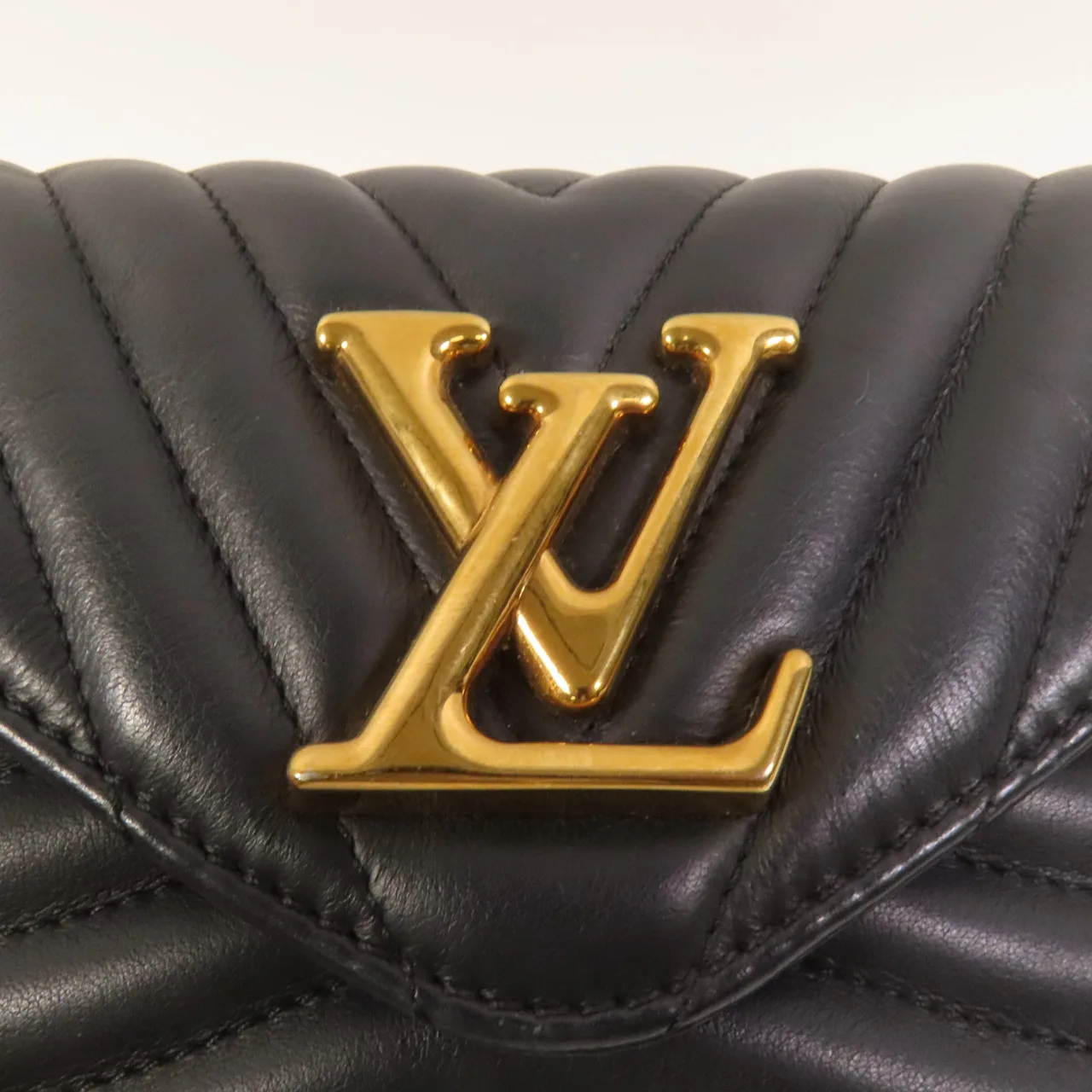 LOUIS VUITTON New Wave M56461 兩用包 牛皮 黑色 / Black 牛皮 中古品A - 縮圖 8