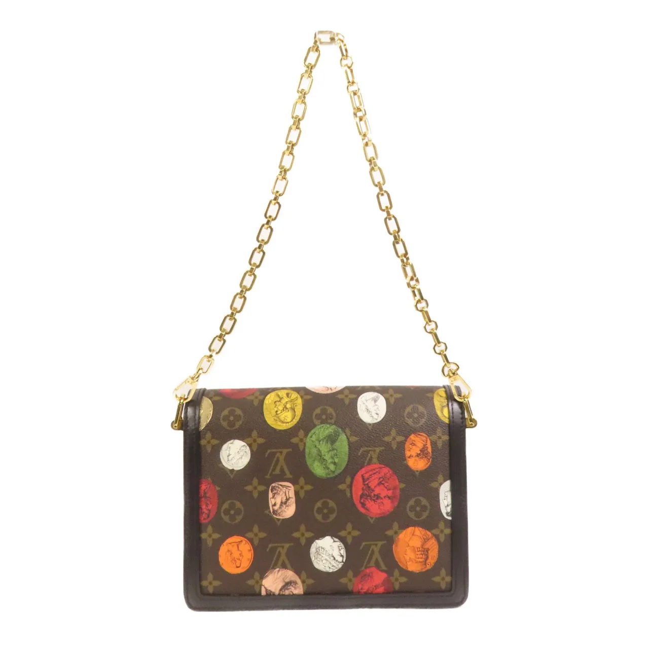 LOUIS VUITTON Dauphine M59246 2-Way Bag Coated Canvas 棕色 / Brown/Multicolor Coated Canvas Rank A - Thumbnail 2