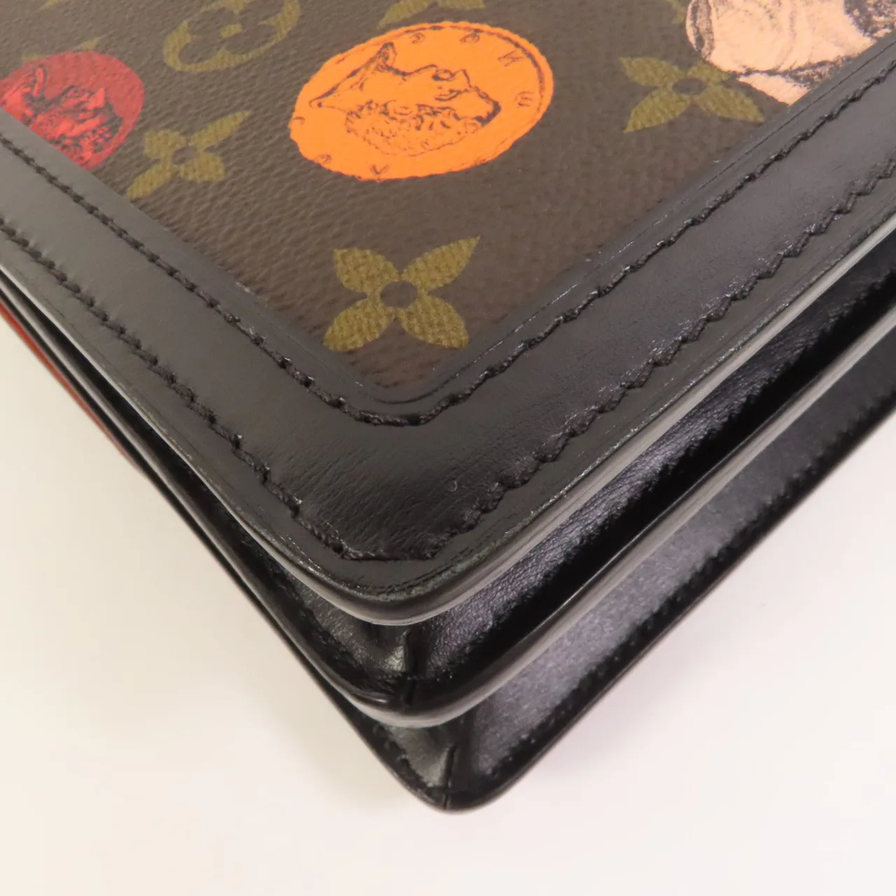 LOUIS VUITTON Dauphine M59246 2-Way Bag Coated Canvas 棕色 / Brown/Multicolor Coated Canvas Rank A - Thumbnail 13