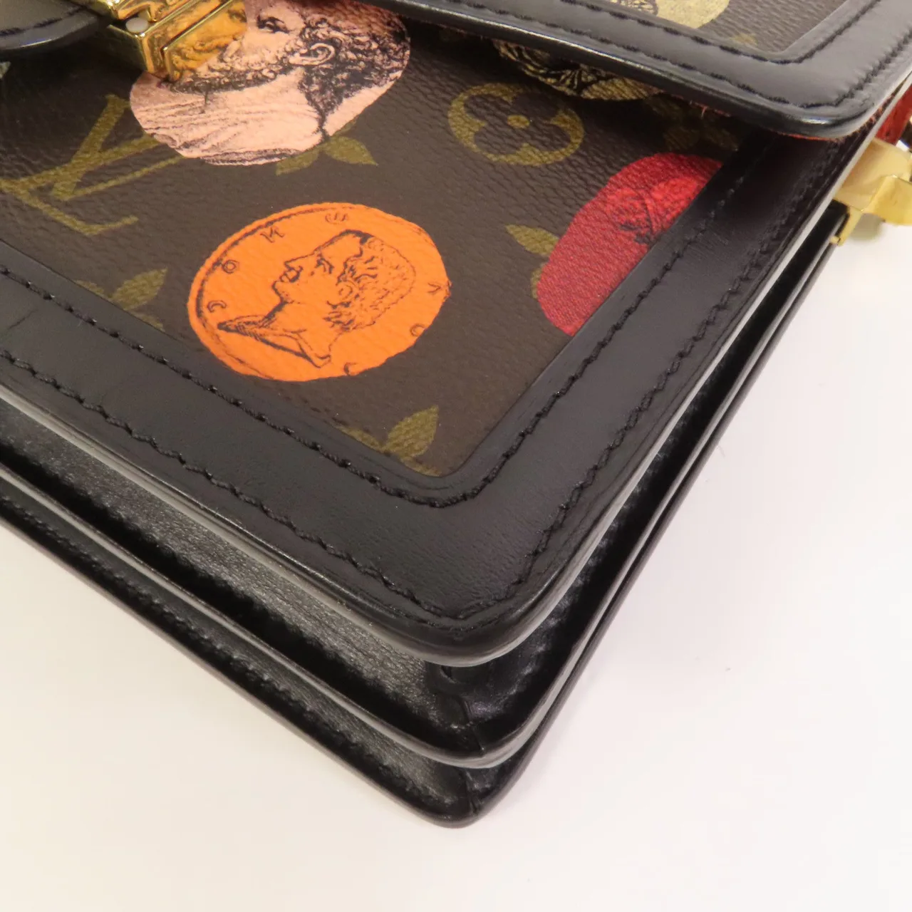 LOUIS VUITTON Dauphine M59246 2-Way Bag Coated Canvas 棕色 / Brown/Multicolor Coated Canvas Rank A - Thumbnail 14