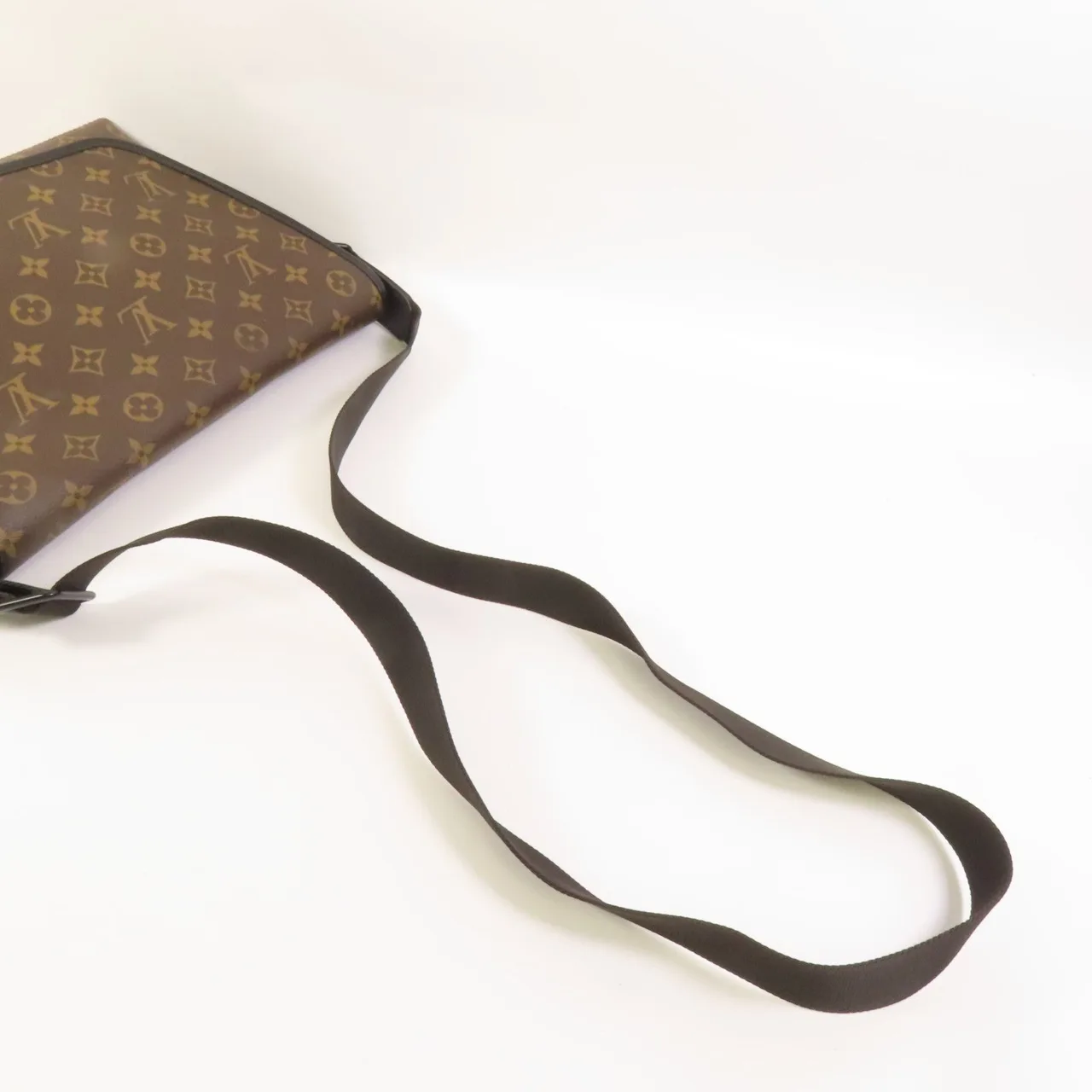 LOUIS VUITTON M45557 Shoulder Bag Coated Canvas 棕色 / Brown/Black Coated Canvas Rank A - Thumbnail 5