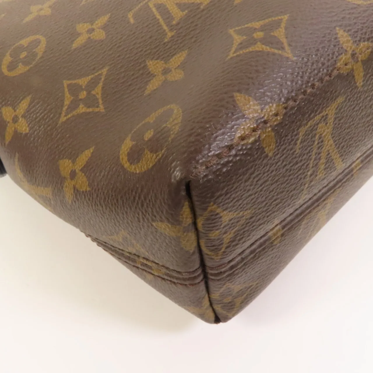 LOUIS VUITTON M45557 Shoulder Bag Coated Canvas 棕色 / Brown/Black Coated Canvas Rank A - Thumbnail 10