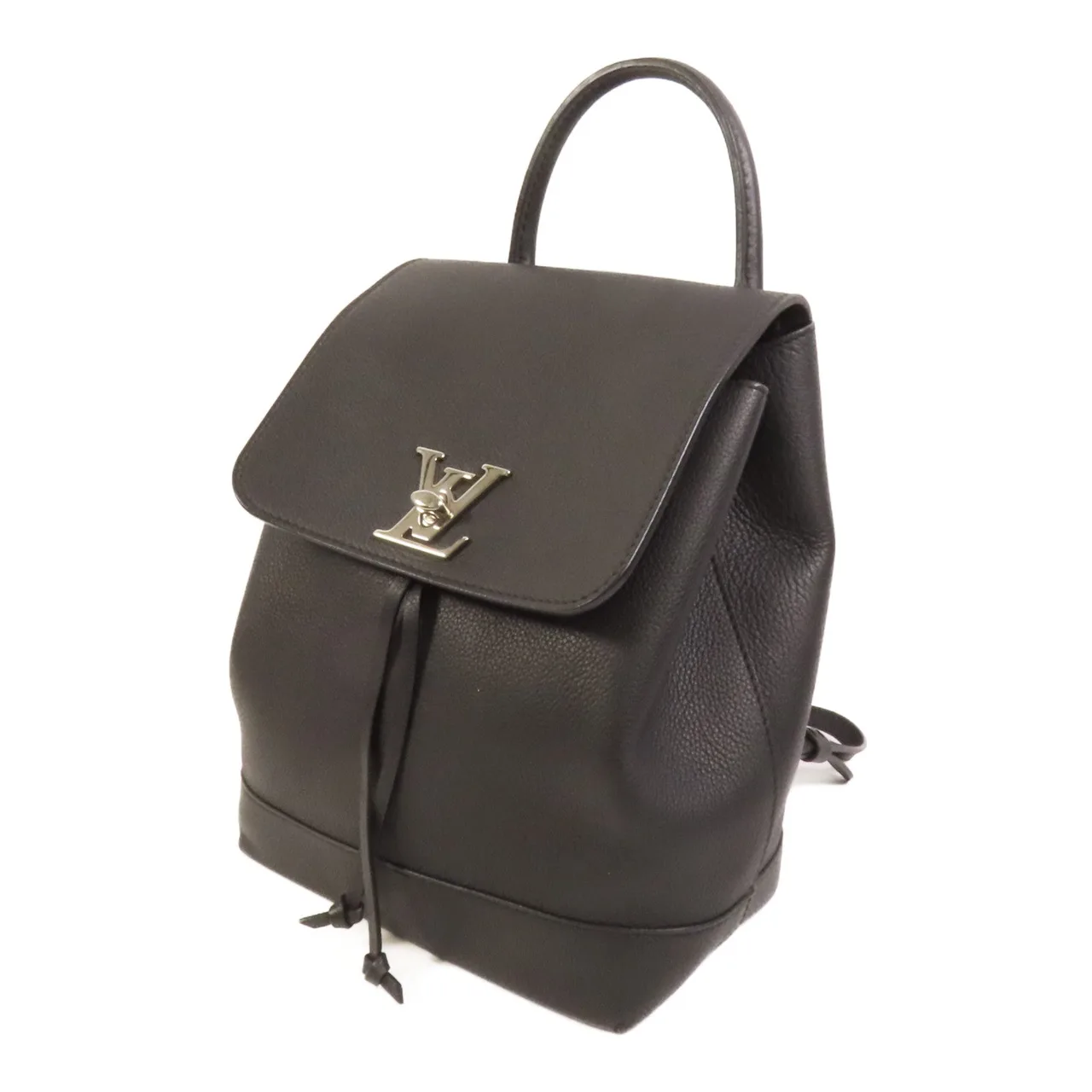 LOUIS VUITTON Lock Me Backpack M41815 Backpack Calfskin 黑色 / Black Calfskin Rank A - Thumbnail 3