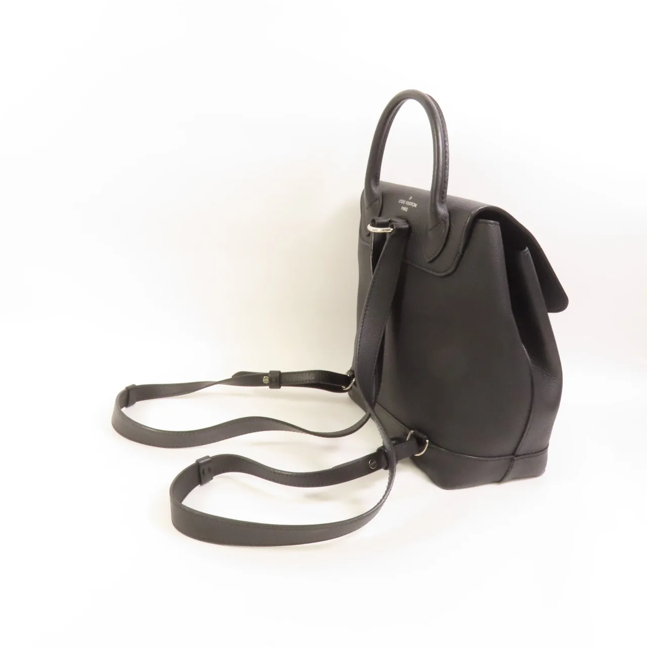 LOUIS VUITTON Lock Me Backpack M41815 Backpack Calfskin 黑色 / Black Calfskin Rank A - Thumbnail 5