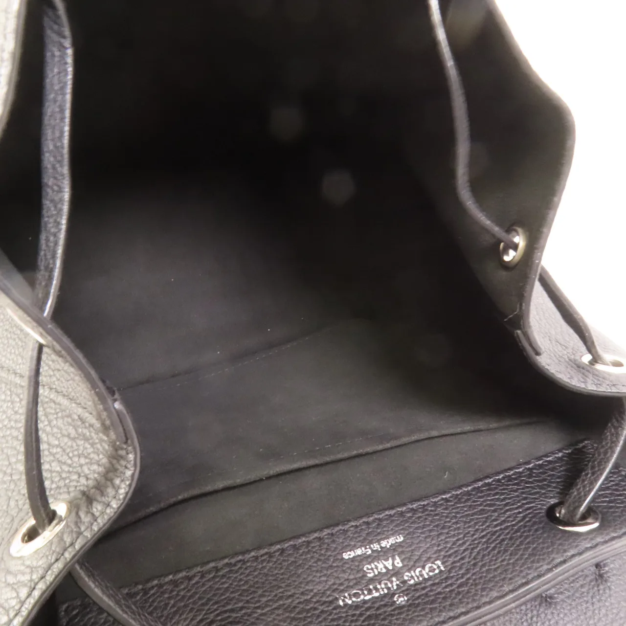 LOUIS VUITTON Lock Me Backpack M41815 Backpack Calfskin 黑色 / Black Calfskin Rank A - Thumbnail 6