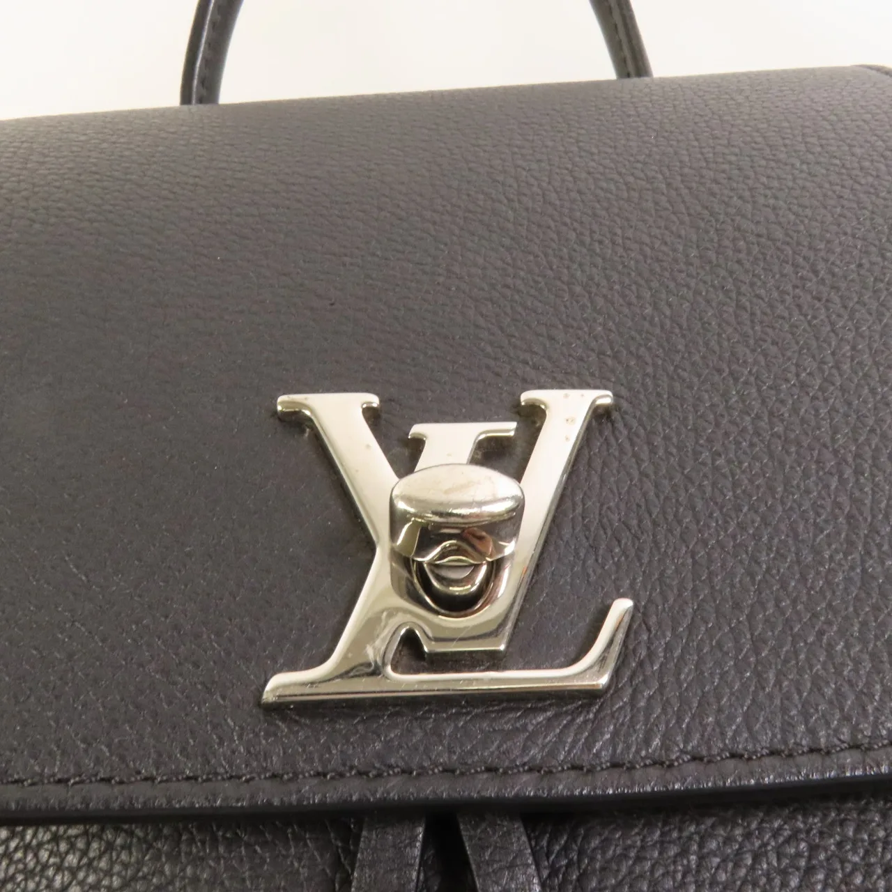 LOUIS VUITTON Lock Me Backpack M41815 Backpack Calfskin 黑色 / Black Calfskin Rank A - Thumbnail 7