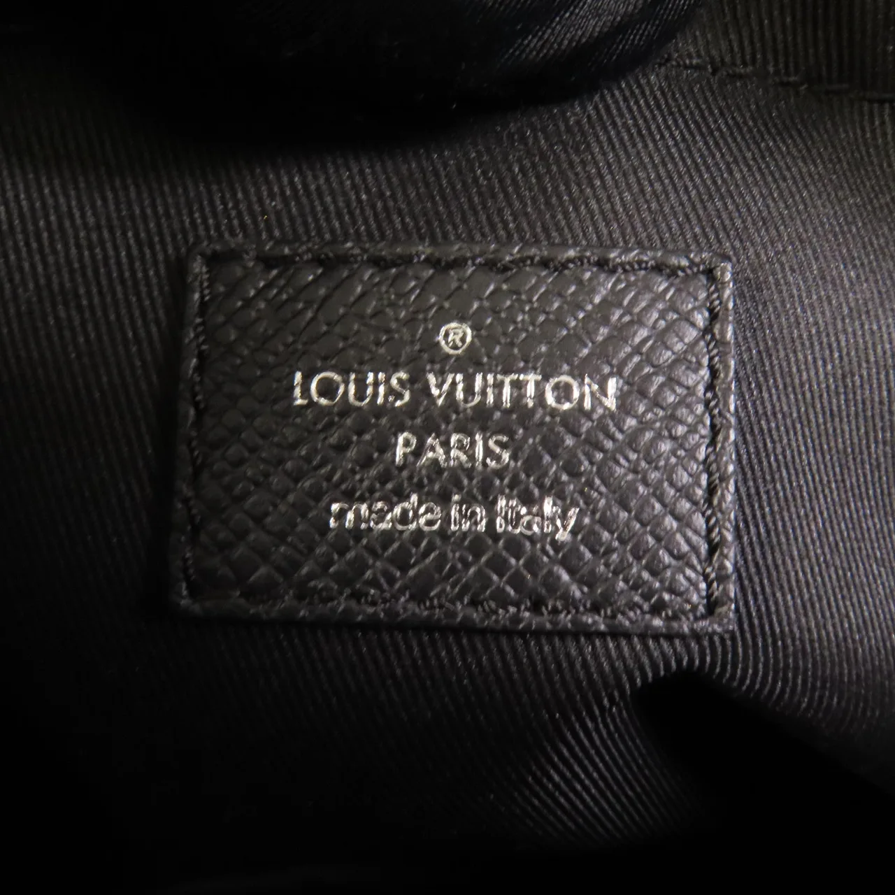 LOUIS VUITTON M40511 Shoulder Bag Coated Canvas 黑色 / Black/Grey Coated Canvas Rank A - Thumbnail 10