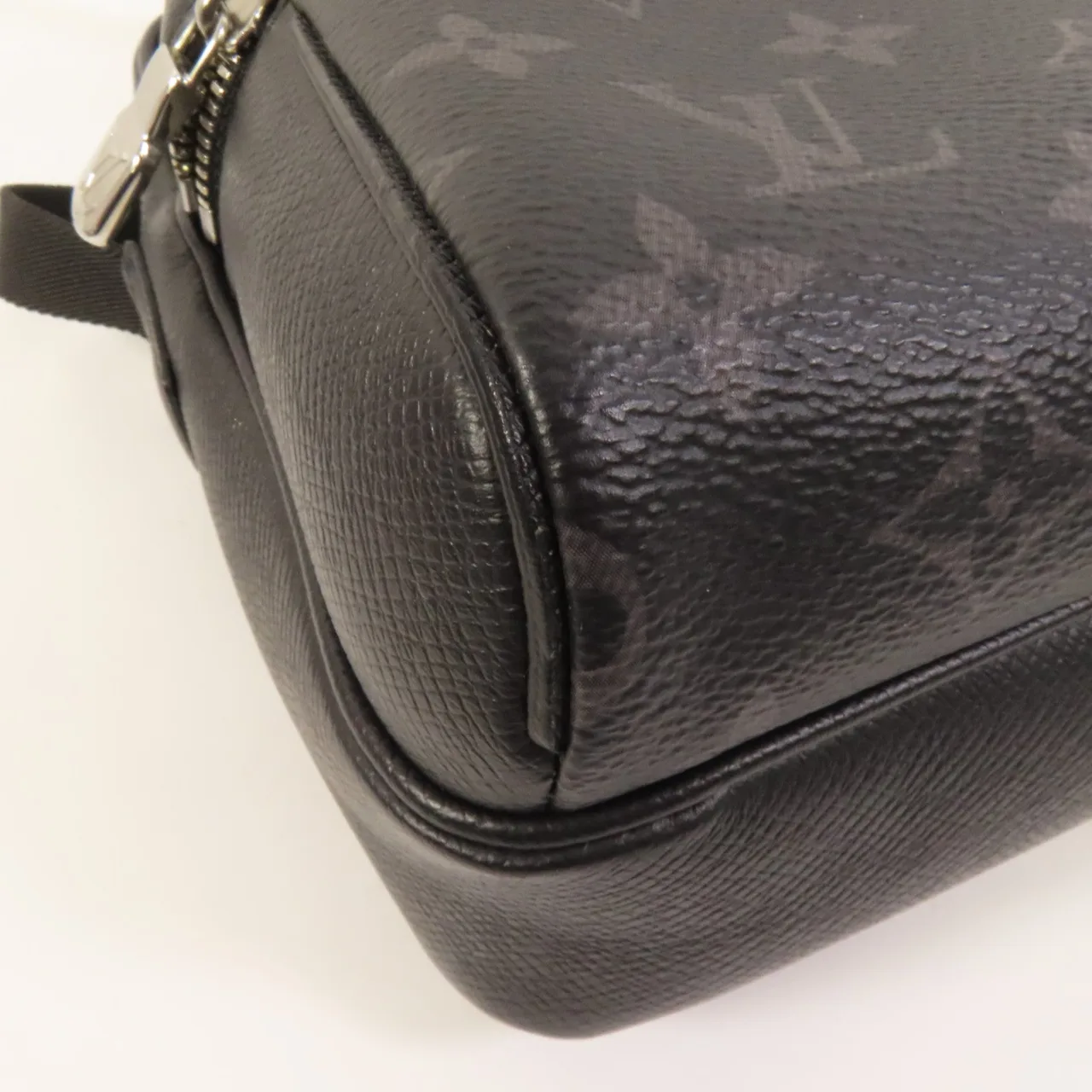 LOUIS VUITTON M40511 Shoulder Bag Coated Canvas 黑色 / Black/Grey Coated Canvas Rank A - Thumbnail 12