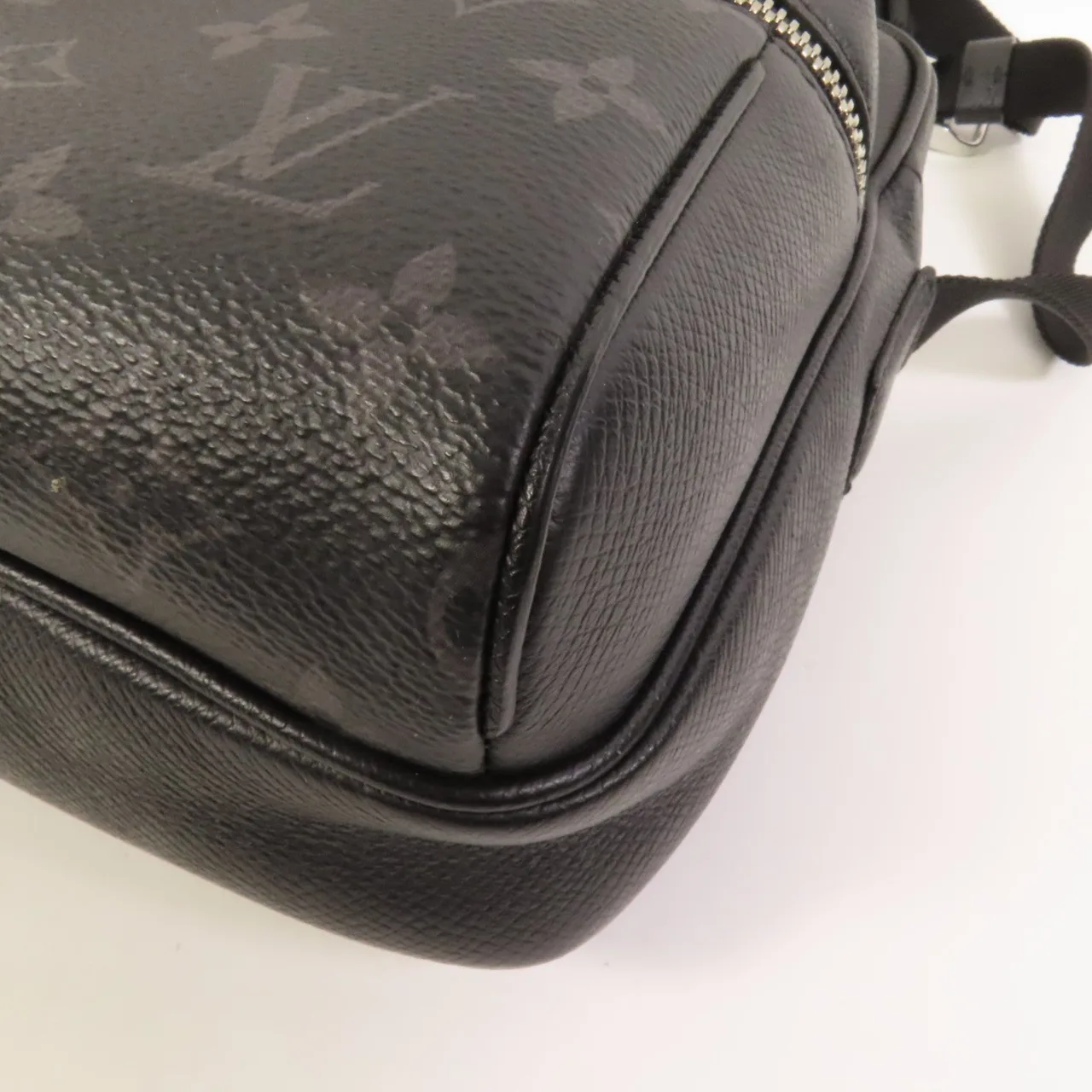 LOUIS VUITTON M40511 Shoulder Bag Coated Canvas 黑色 / Black/Grey Coated Canvas Rank A - Thumbnail 13
