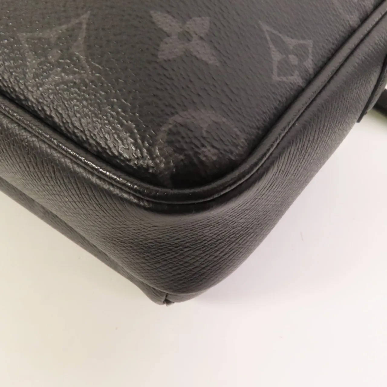 LOUIS VUITTON M40511 Shoulder Bag Coated Canvas 黑色 / Black/Grey Coated Canvas Rank A - Thumbnail 14
