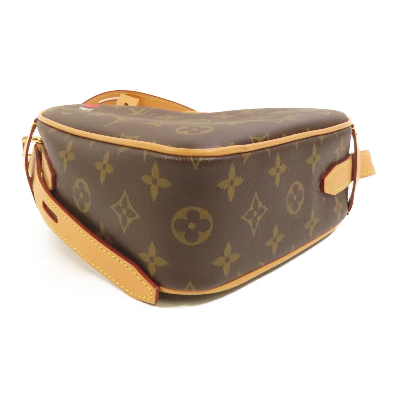 LOUIS VUITTON Game On Coeur M57456 Shoulder Bag Coated Canvas 棕色 / Brown Coated Canvas Rank A - Thumbnail 4