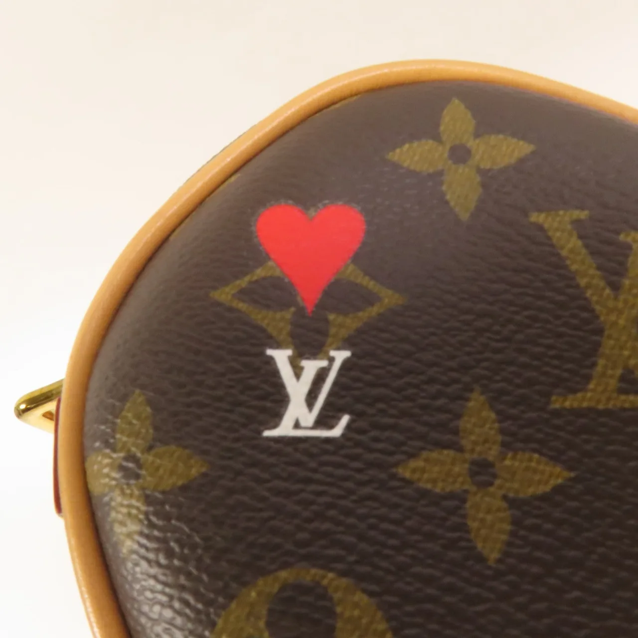 LOUIS VUITTON Game On Coeur M57456 Shoulder Bag Coated Canvas 棕色 / Brown Coated Canvas Rank A - Thumbnail 7