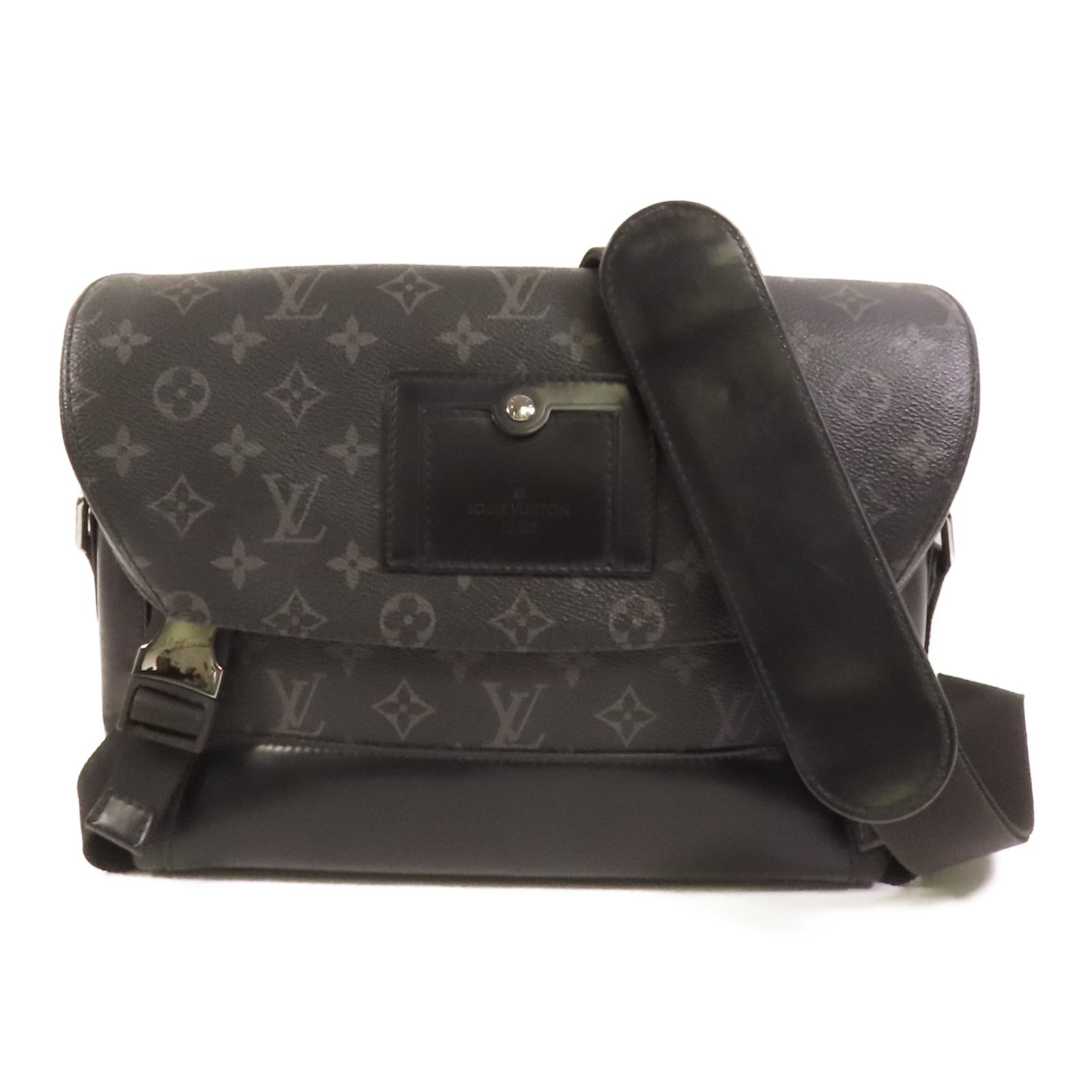 LOUIS VUITTON Outdoor Messenger M30233 Shoulder Bag Coated Canvas