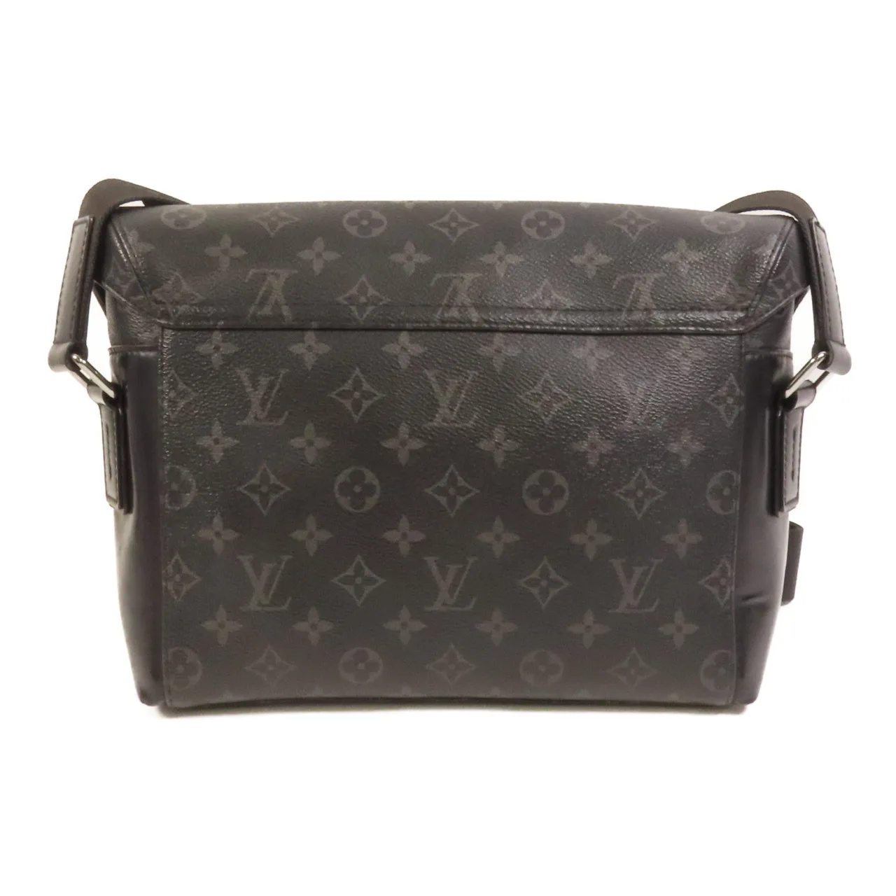 LOUIS VUITTON Outdoor Messenger M30233 肩背包 塗層帆布 黑色 / Black 塗層帆布 中古品A - 縮圖 2