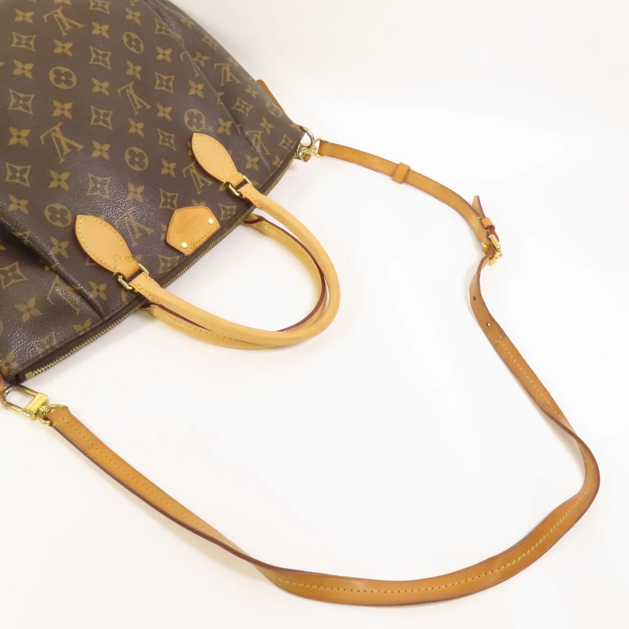 LOUIS VUITTON Totally M56688 Shoulder Bag Coated Canvas 棕色 / Brown Coated Canvas Rank B - Thumbnail 5