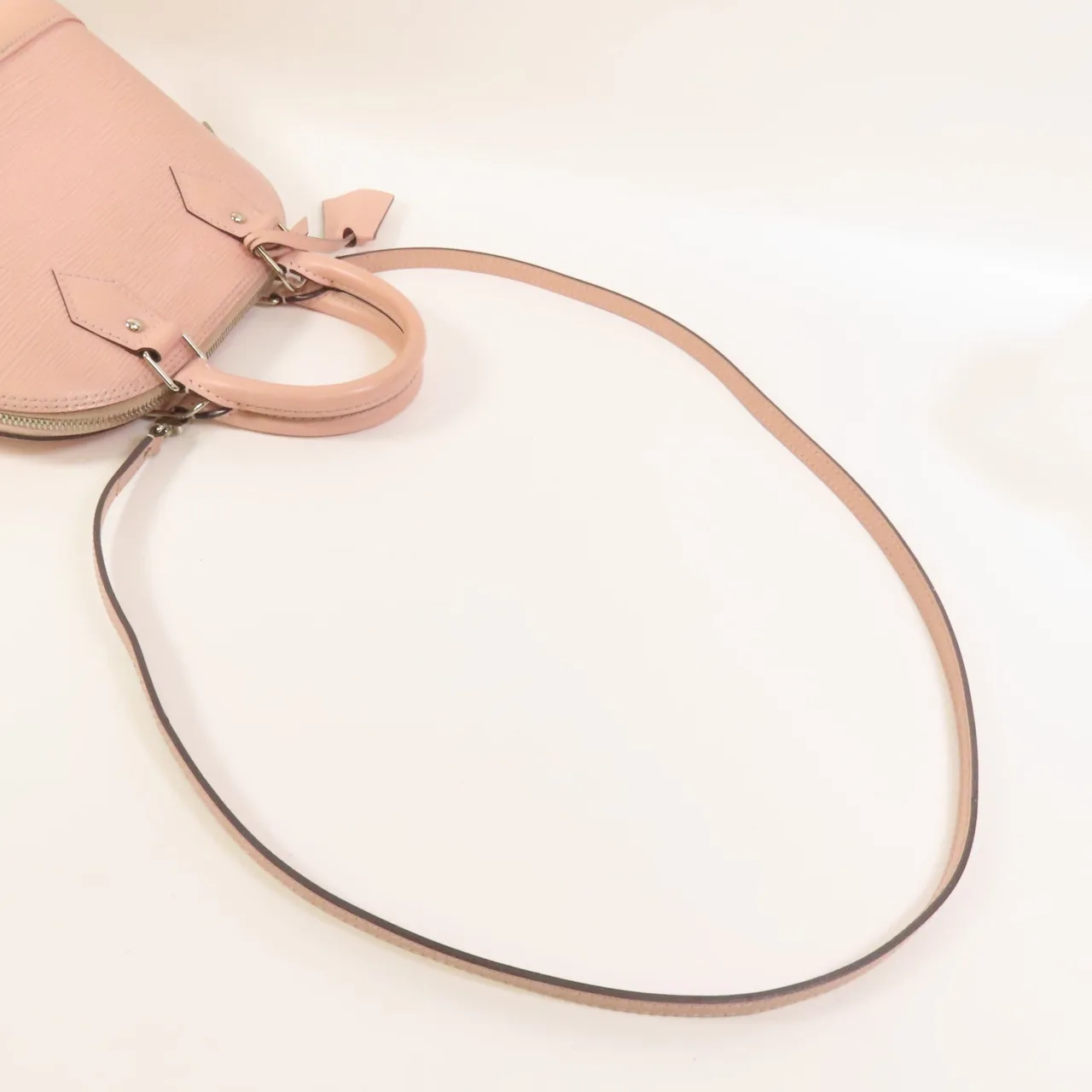 LOUIS VUITTON Alma M41327 兩用包 牛皮 粉色 / Pink 牛皮 中古品B - 縮圖 5