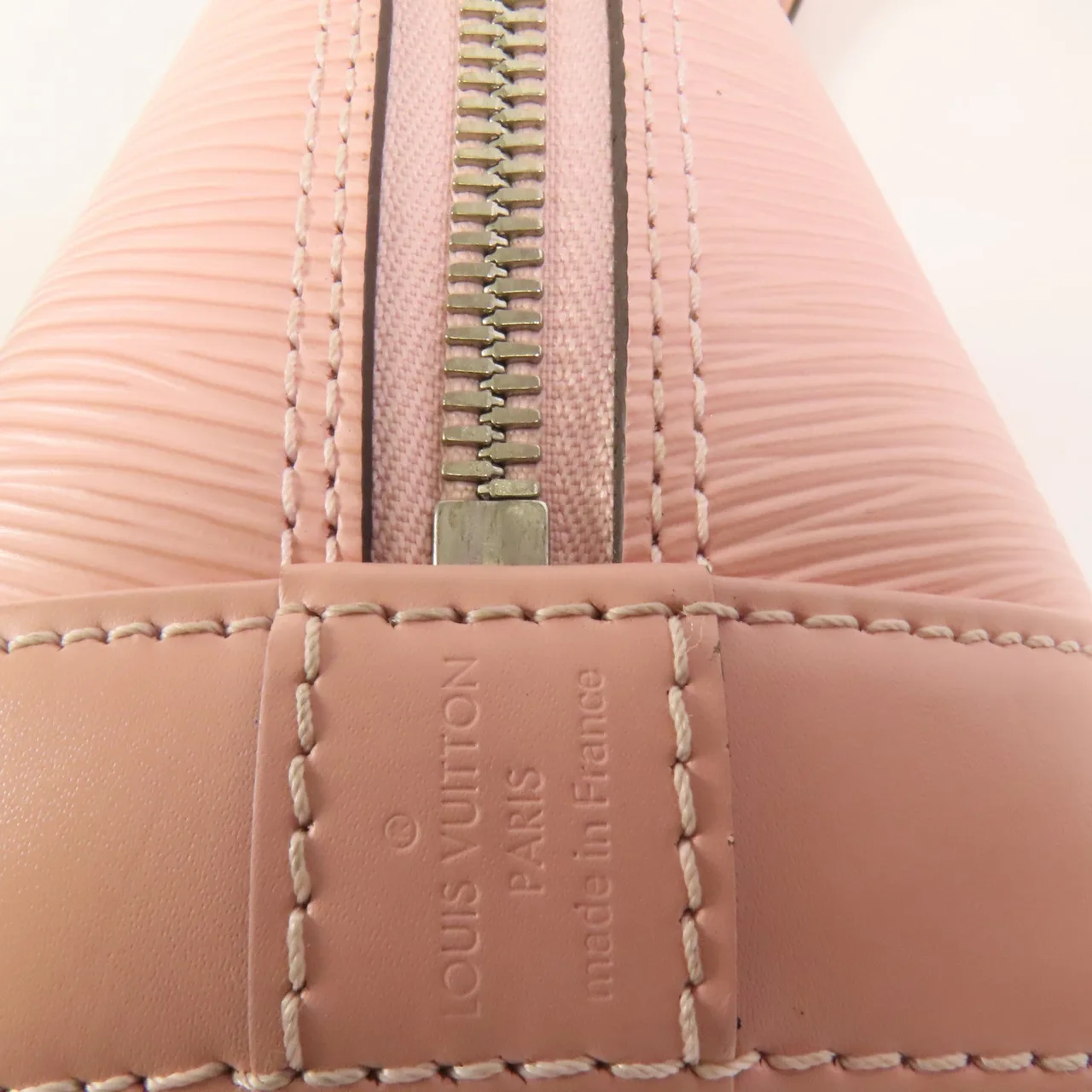 LOUIS VUITTON Alma M41327 兩用包 牛皮 粉色 / Pink 牛皮 中古品B - 縮圖 10