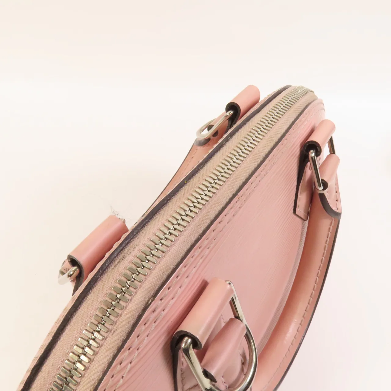 LOUIS VUITTON Alma M41327 兩用包 牛皮 粉色 / Pink 牛皮 中古品B - 縮圖 18