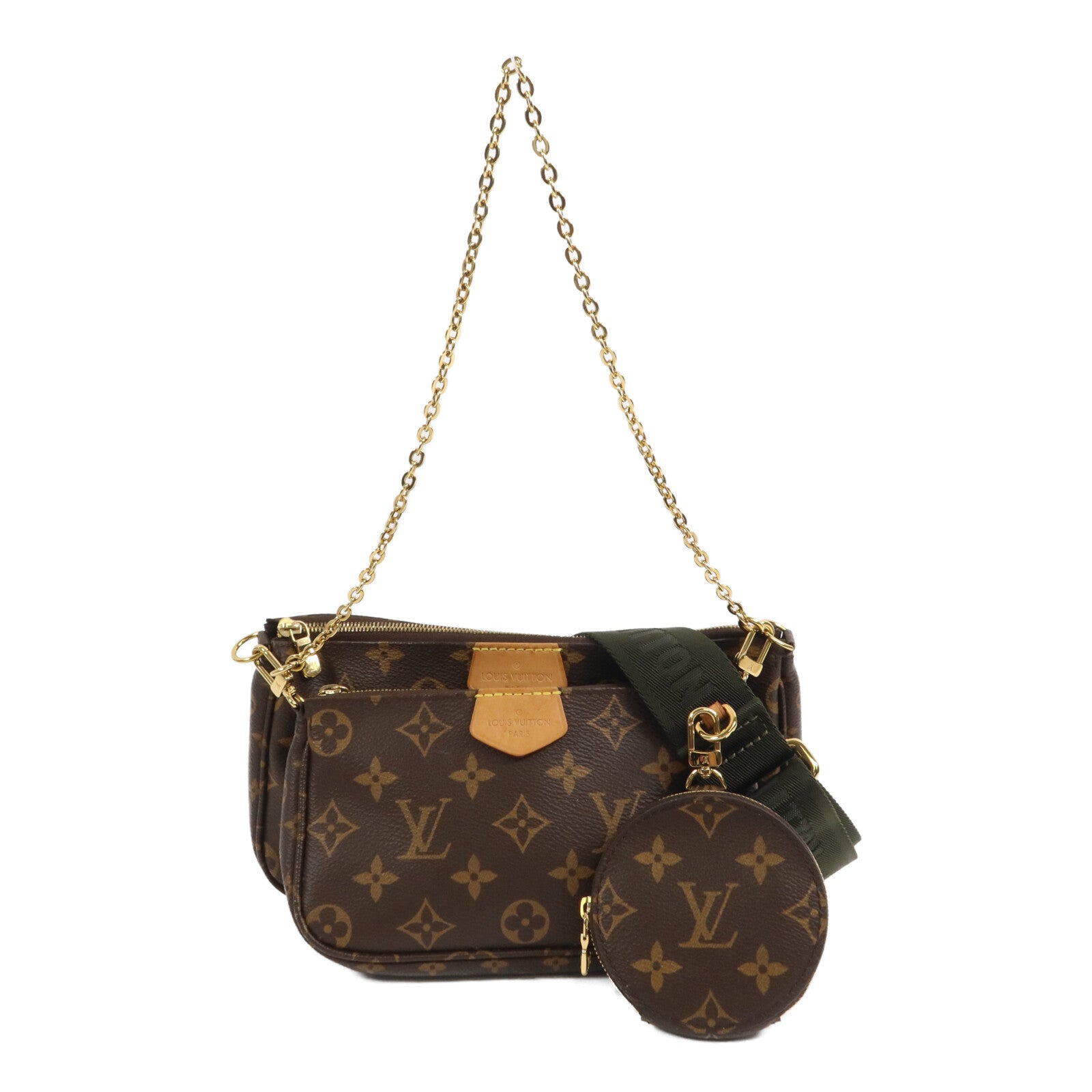 LOUIS VUITTON Multi Pochette M44813 2-Way Bag Coated Canvas